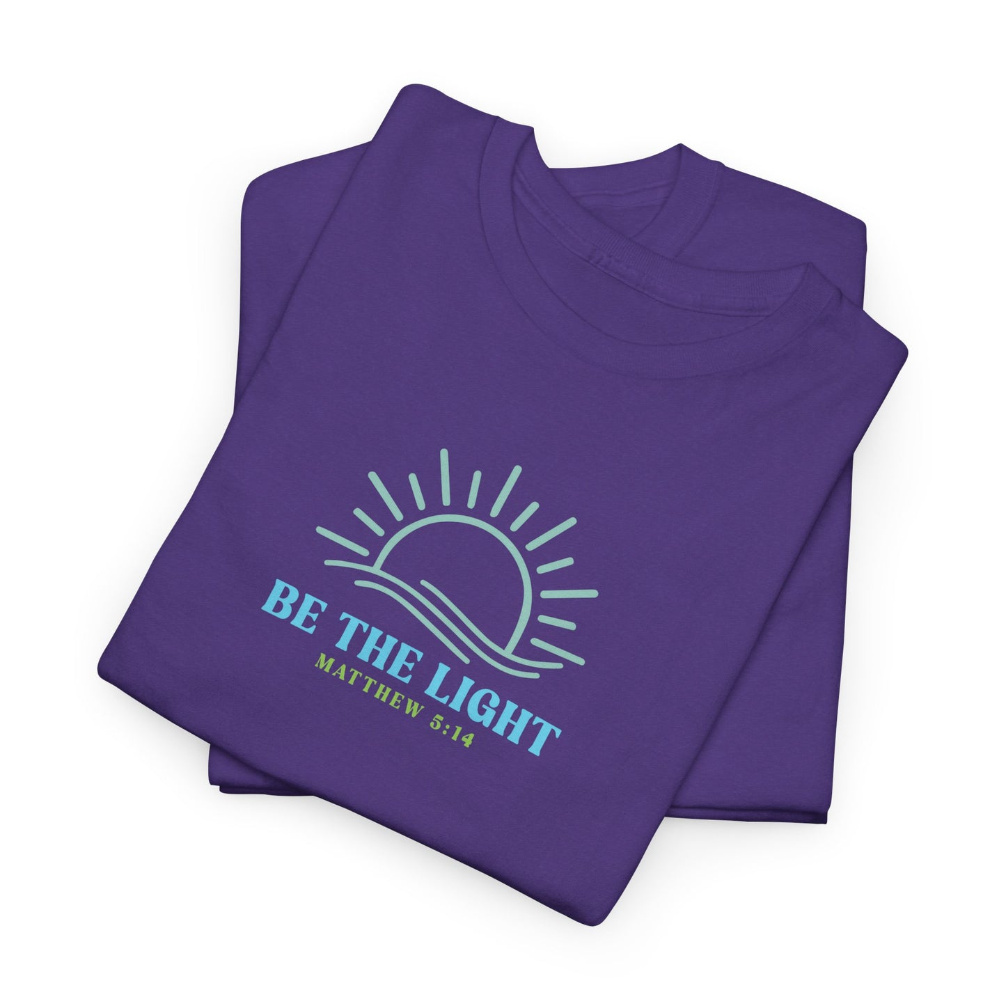 Christian Graphic Tee Be The Light