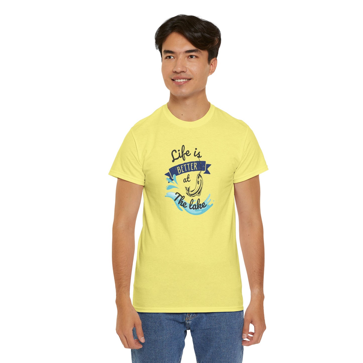 Lake Fishing Unisex Tee