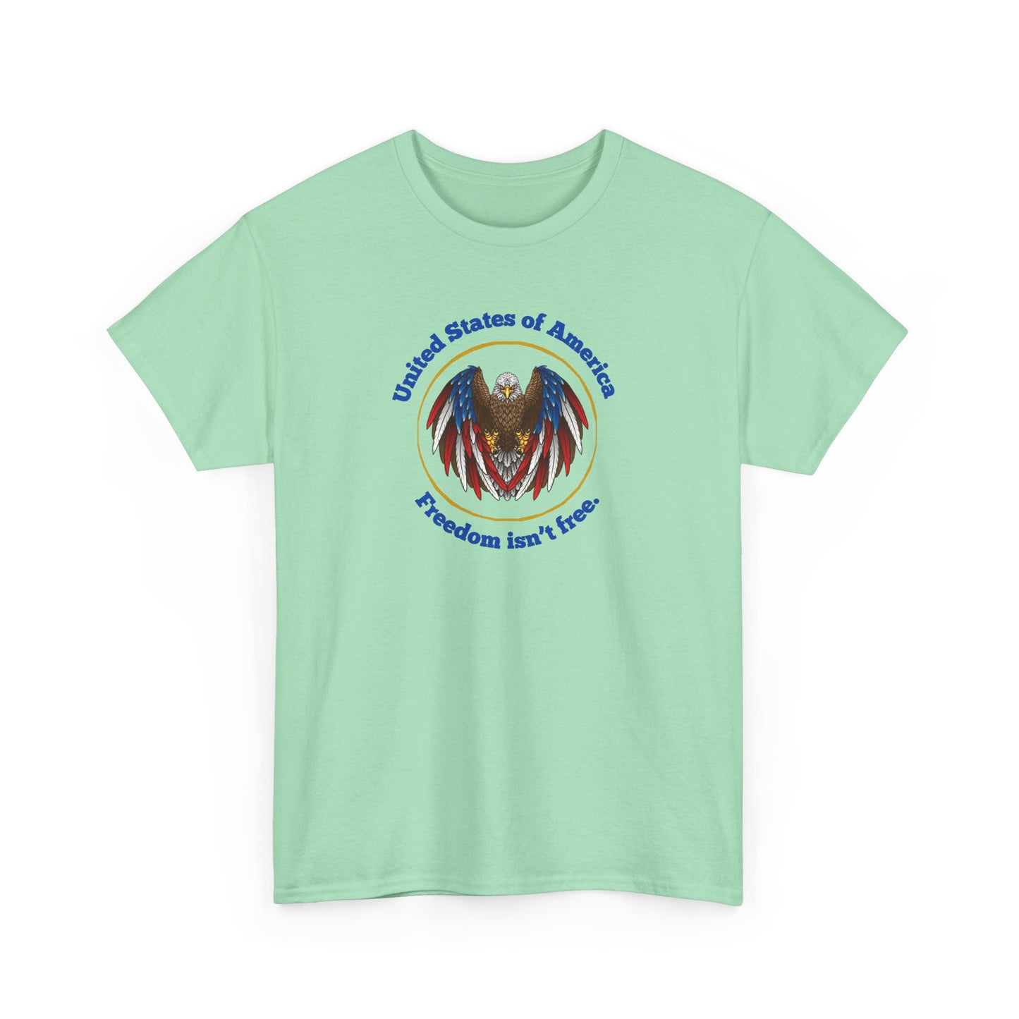 Patriotic Eagle Tee - USA Freedom