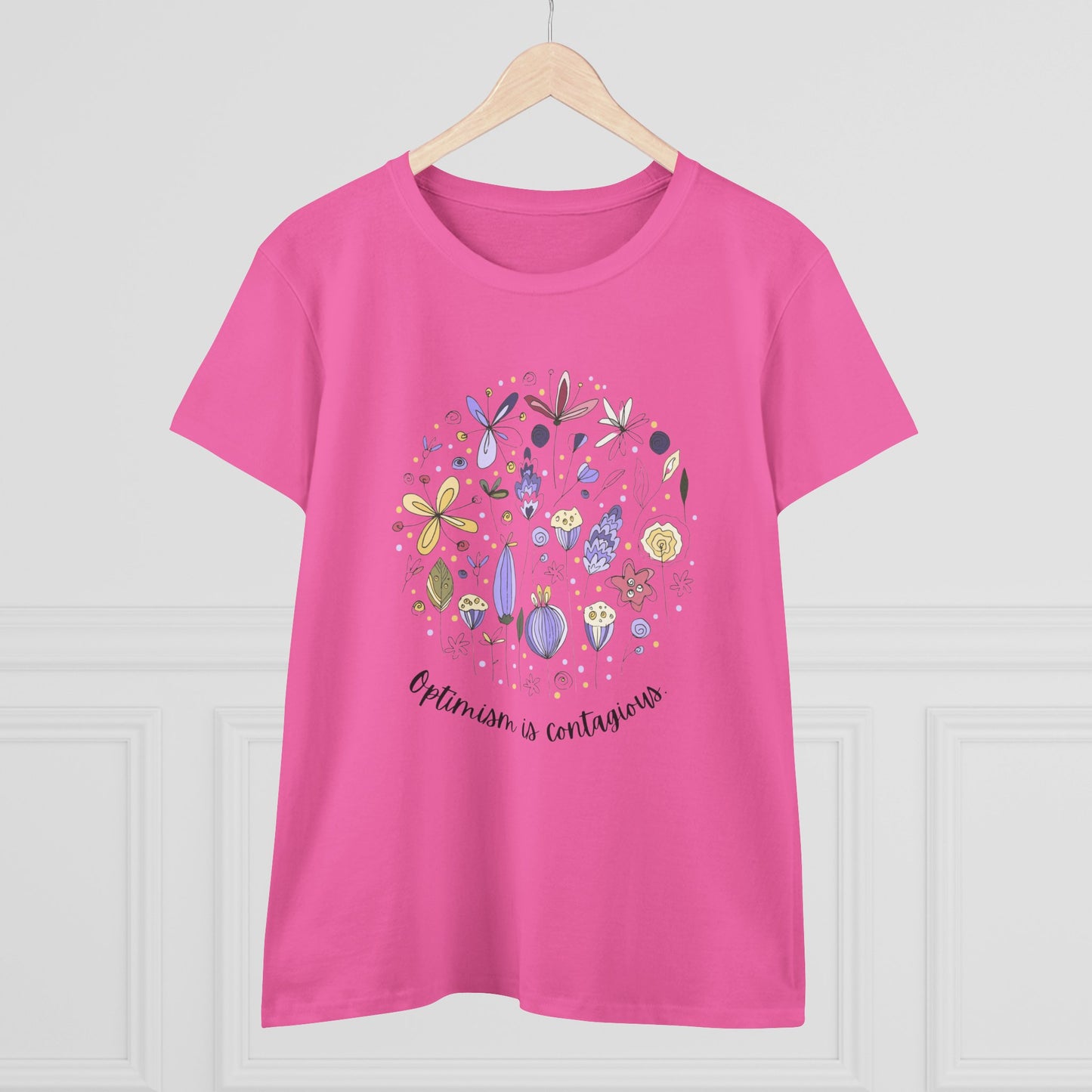 Graphic T-Shirt Flower Optimism Women's Tee