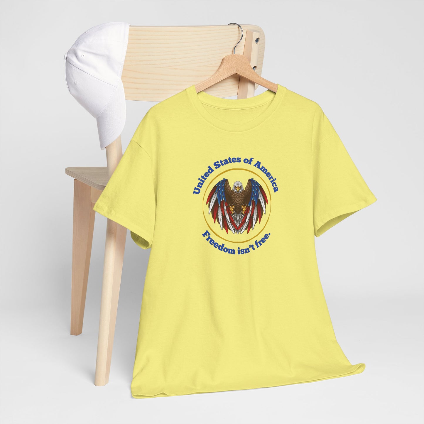 Patriotic Eagle Tee - USA Freedom