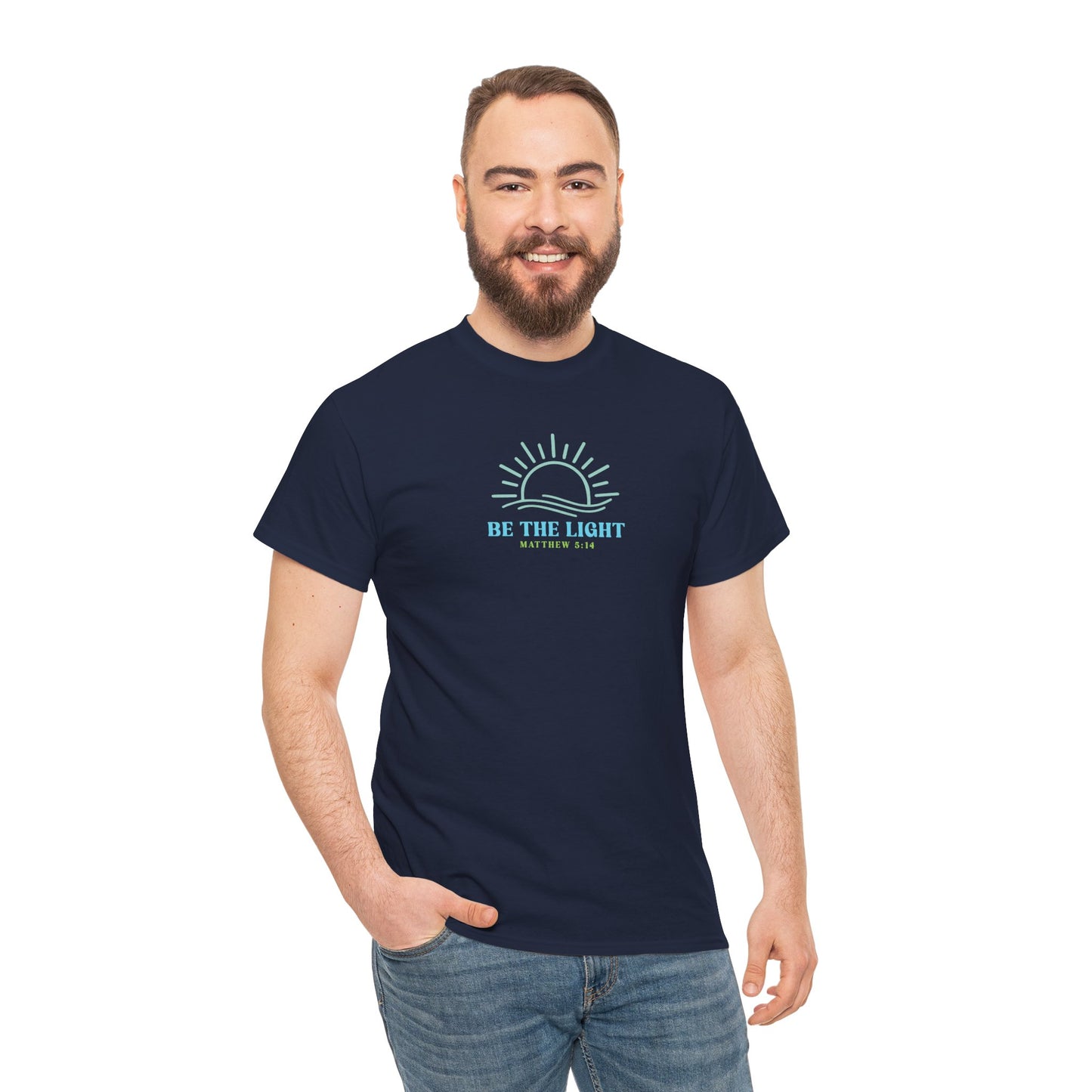 Christian Graphic Tee Be The Light