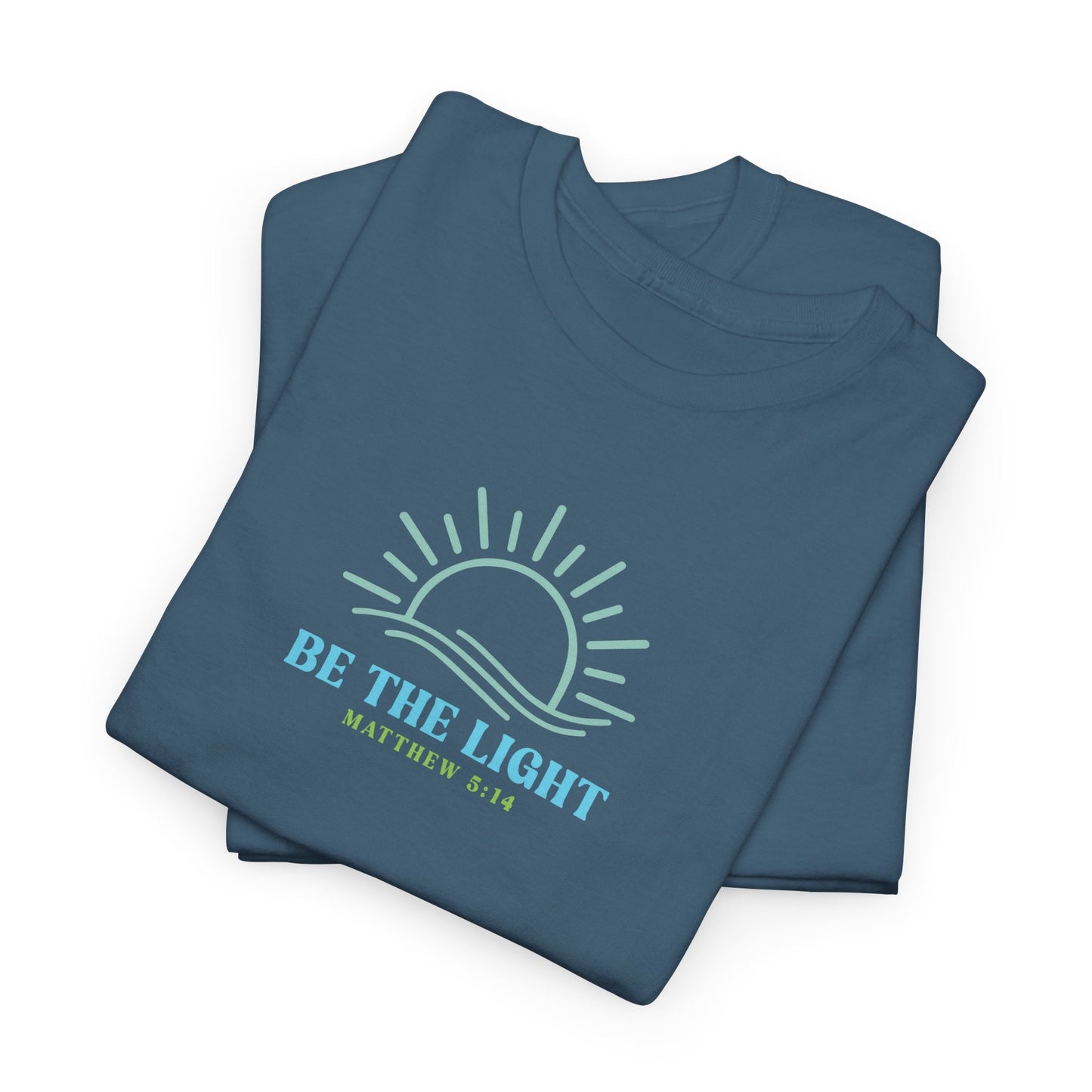 Christian Graphic Tee Be The Light