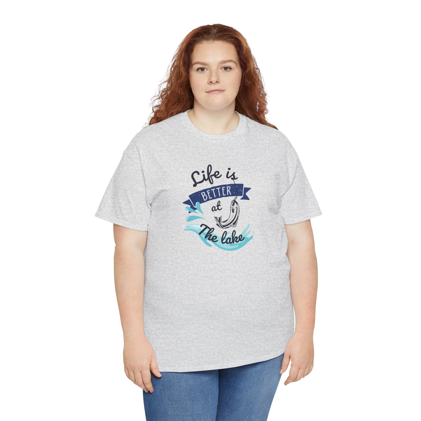 Lake Fishing Unisex Tee