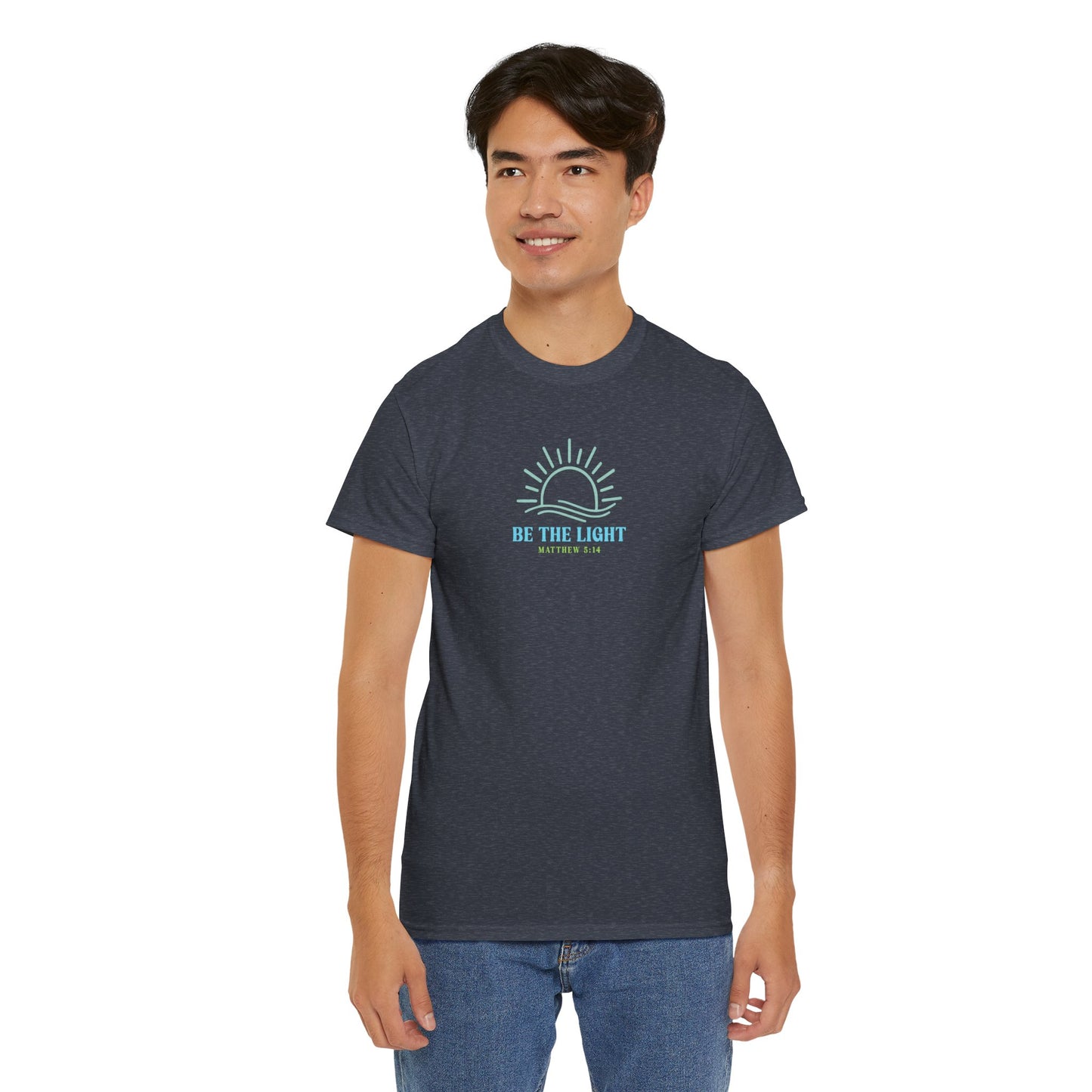 Christian Graphic Tee Be The Light