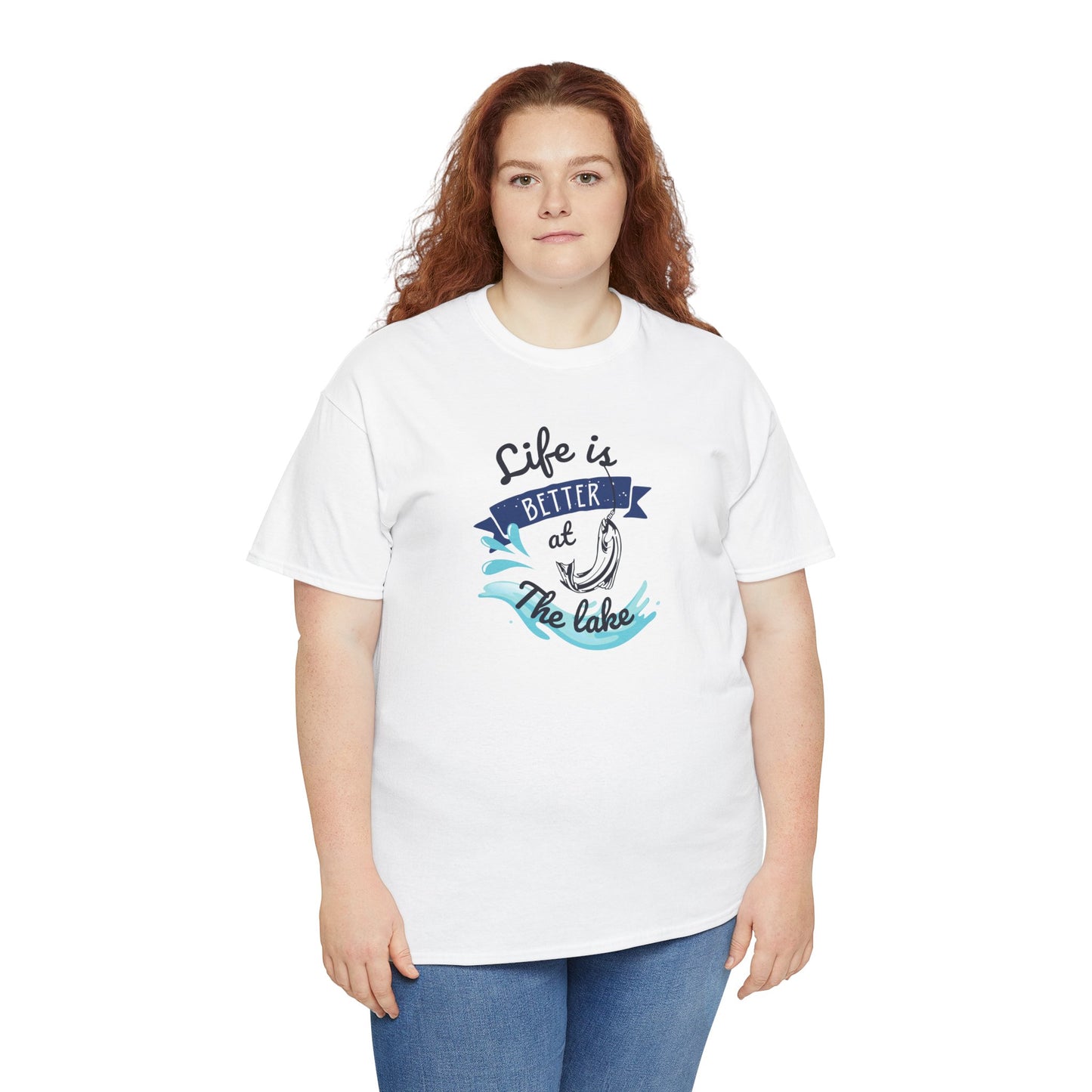 Lake Fishing Unisex Tee