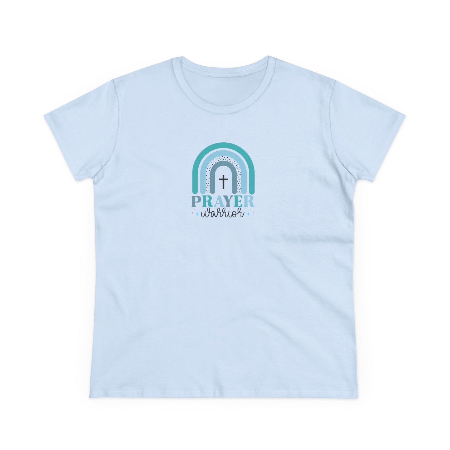 Prayer Warrior T-Shirt Women's Christian T Shirt Faith Tee