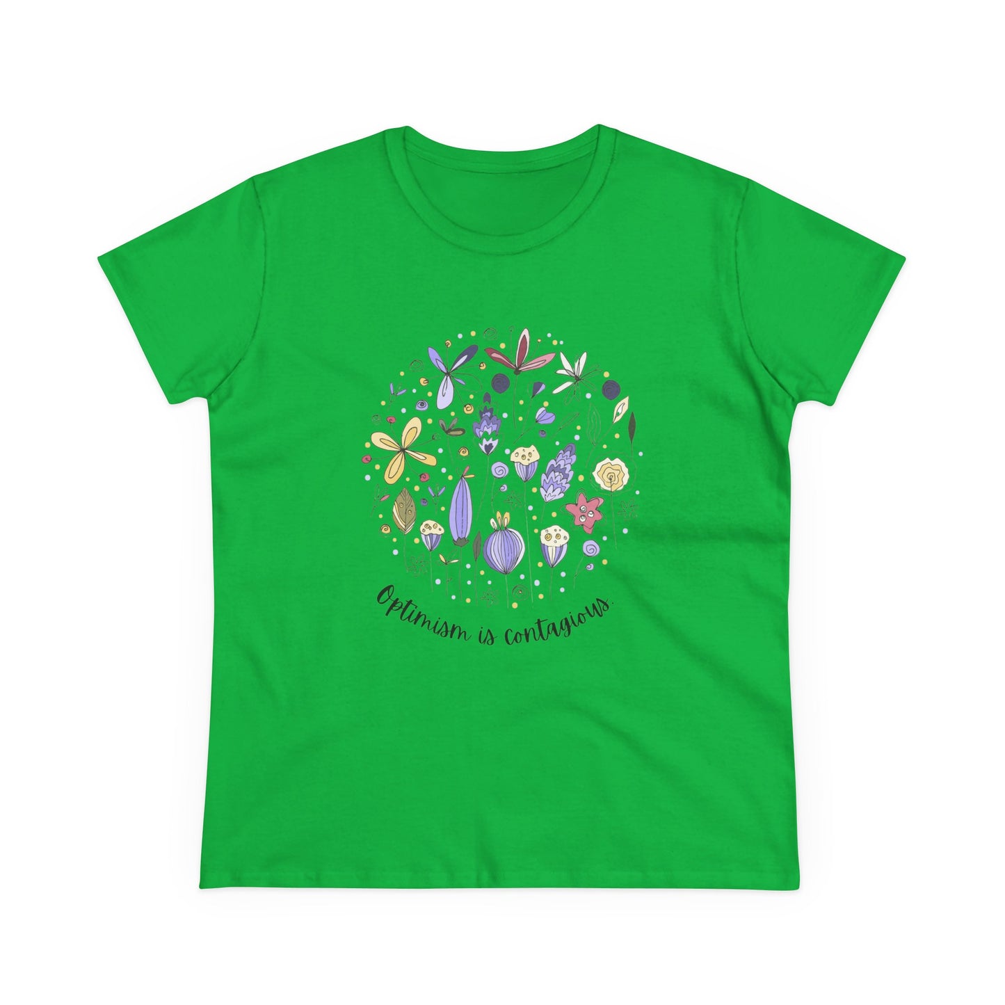 Graphic T-Shirt Flower Optimism Women's Tee