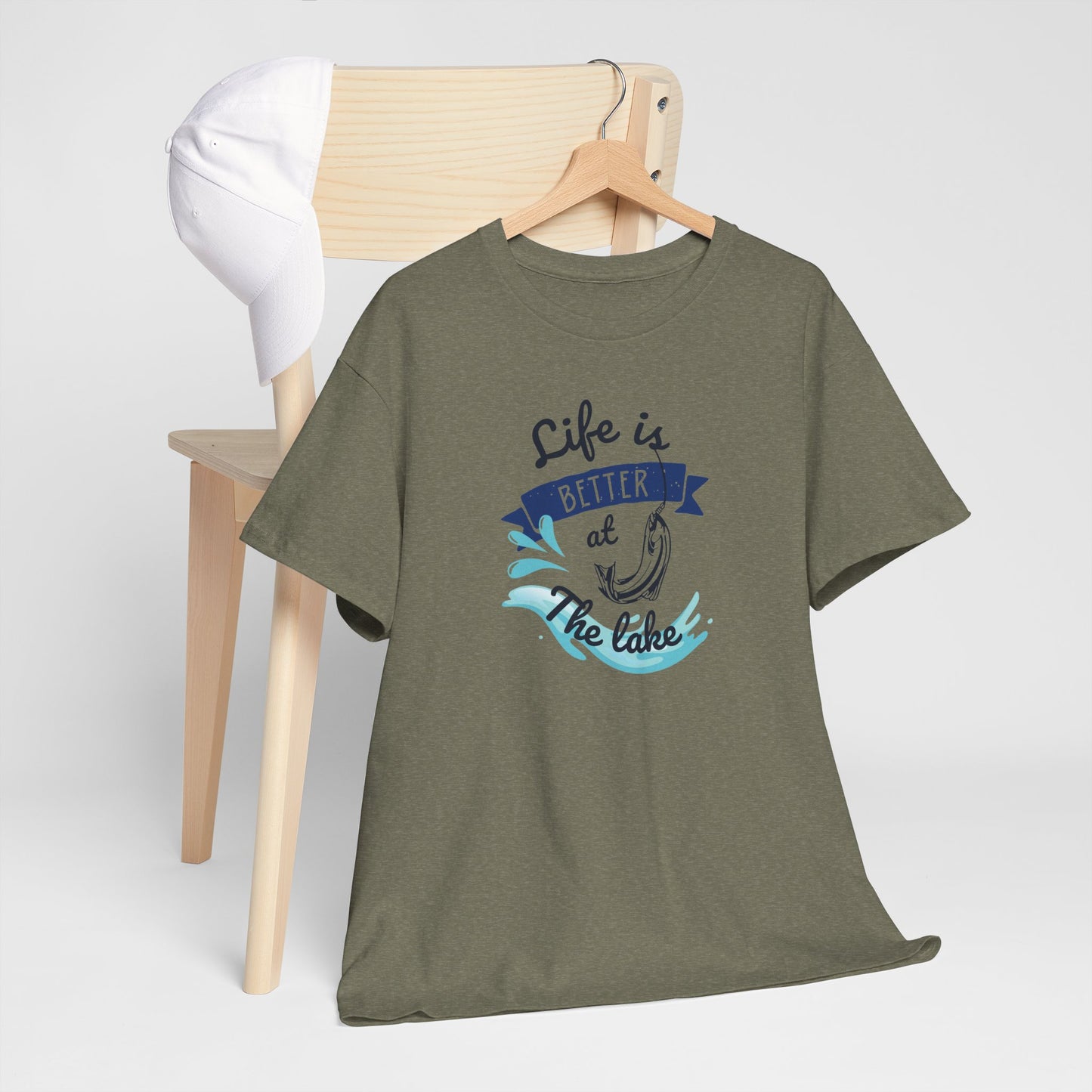 Lake Fishing Unisex Tee