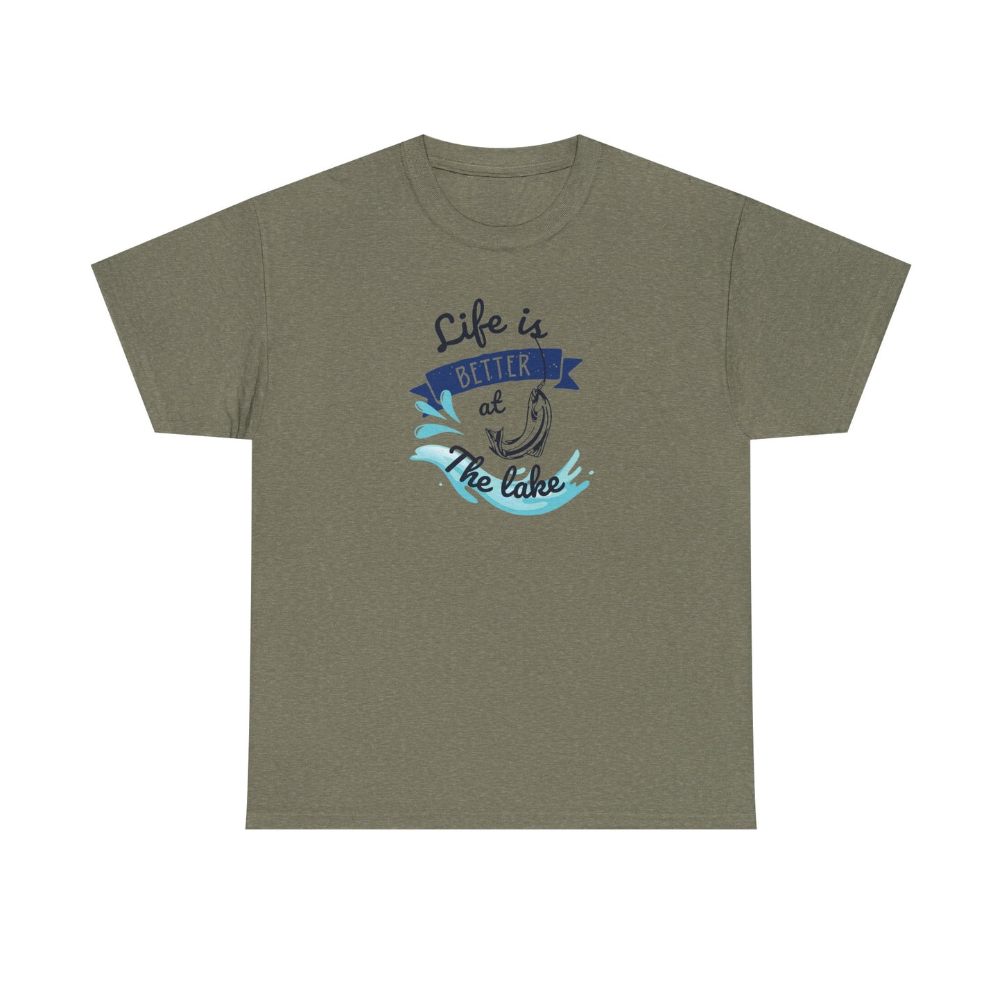 Lake Fishing Unisex Tee