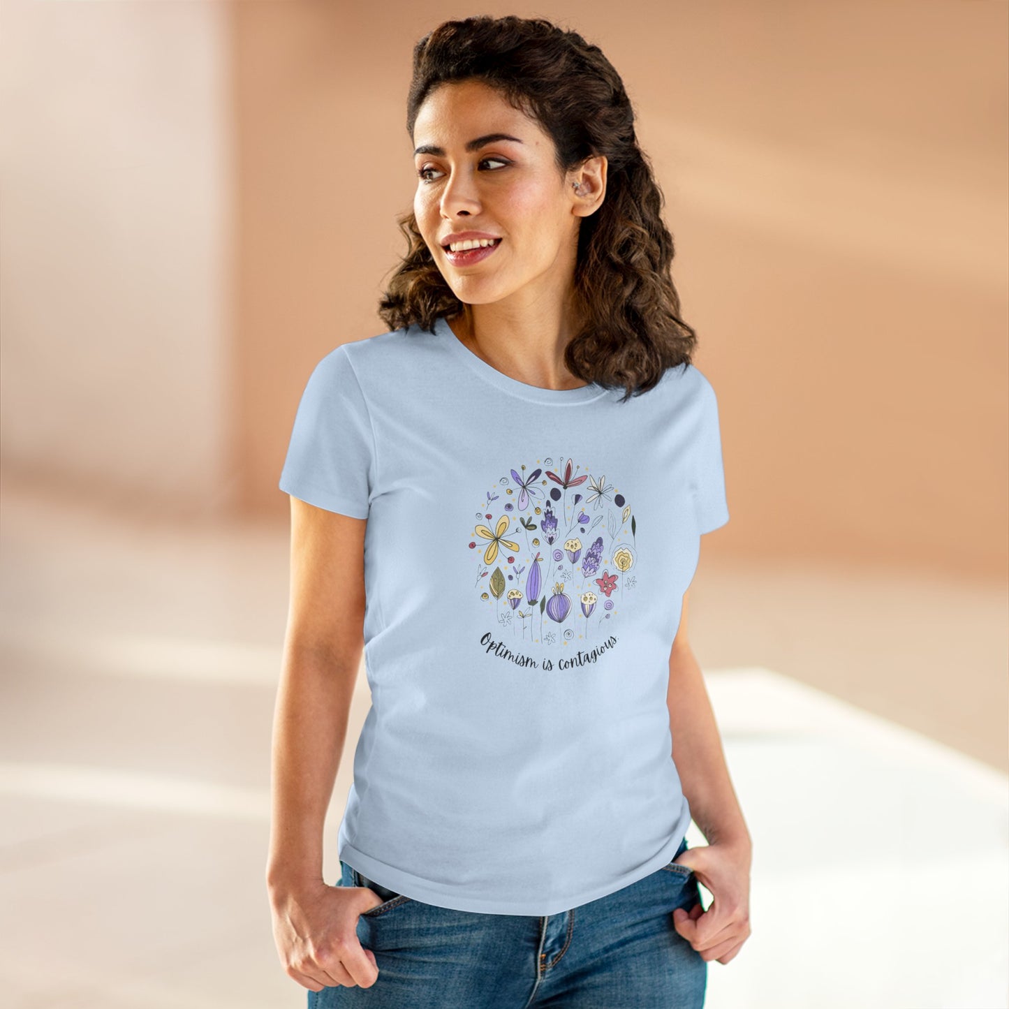 Wildflower T Shirt Women's Wildflower Tee Floral T Shirt Flower Tee Inspirational Saying