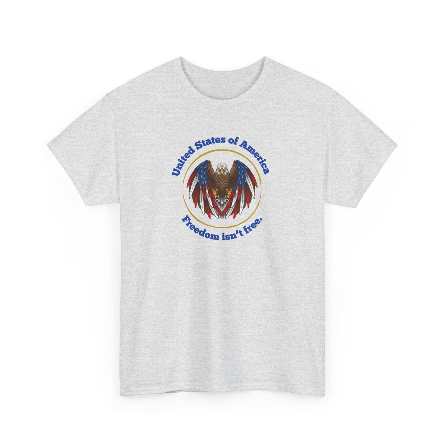 Patriotic Eagle Tee - USA Freedom