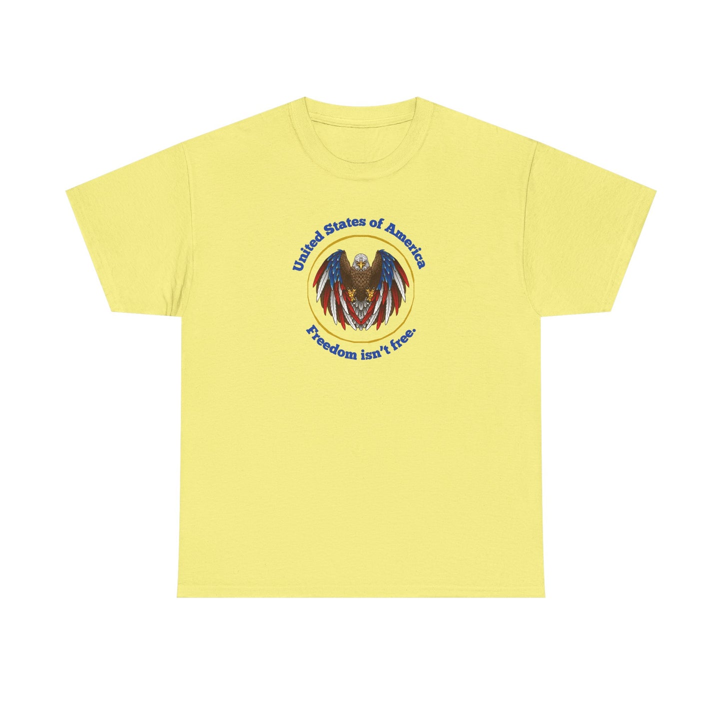 Patriotic Eagle Tee - USA Freedom