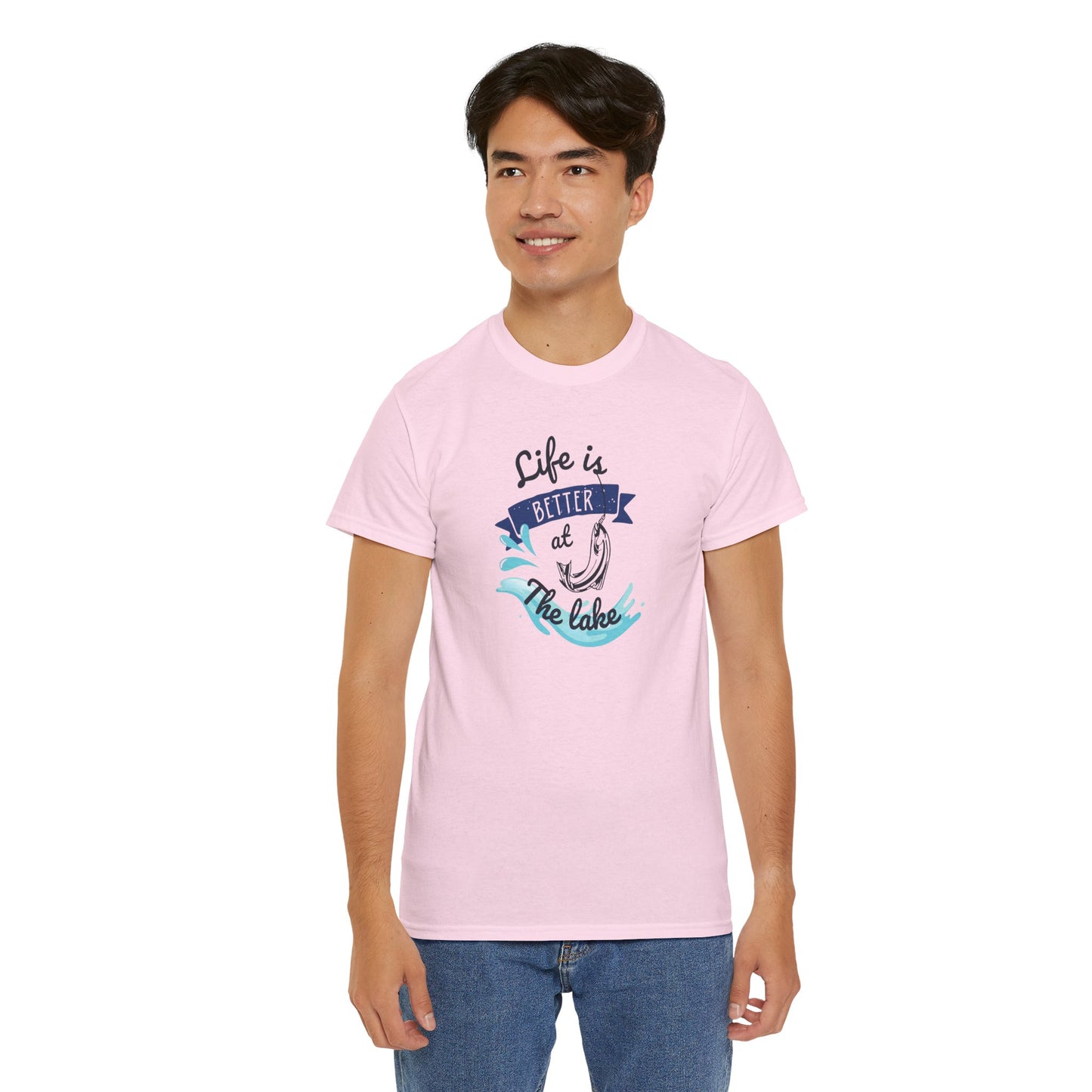 Lake Fishing Unisex Tee