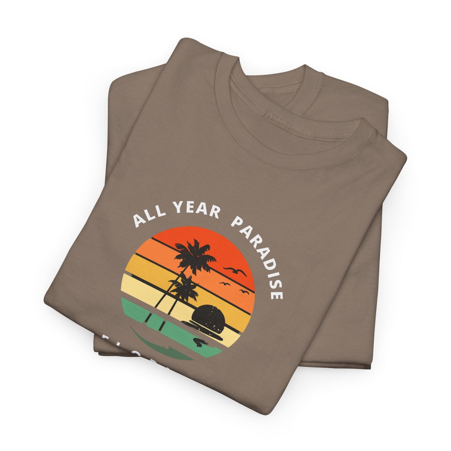 Vintage Sunset Graphic Tee, Casual T-Shirt, Summer Vibes Shirt, Beachwear, Gift for Him/Her, Cozy Everyday Wear