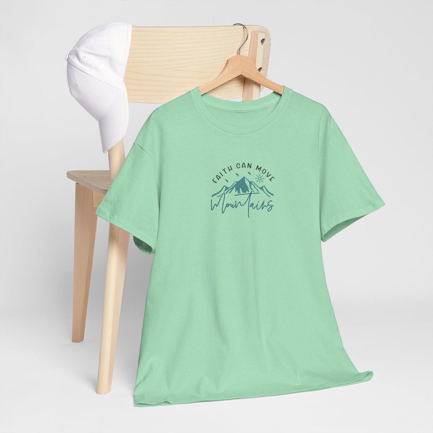 Faith Can Move Mountains Christian T-Shirt