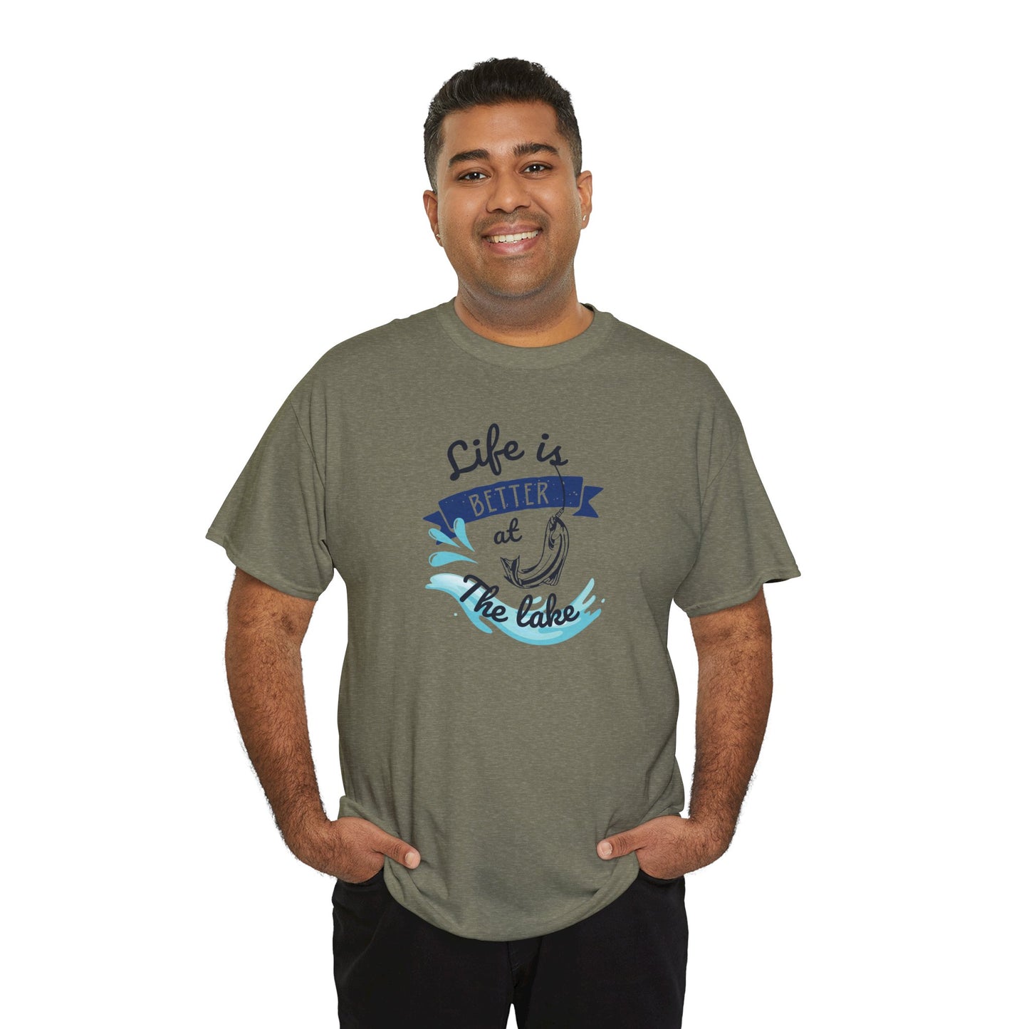 Lake Fishing Unisex Tee