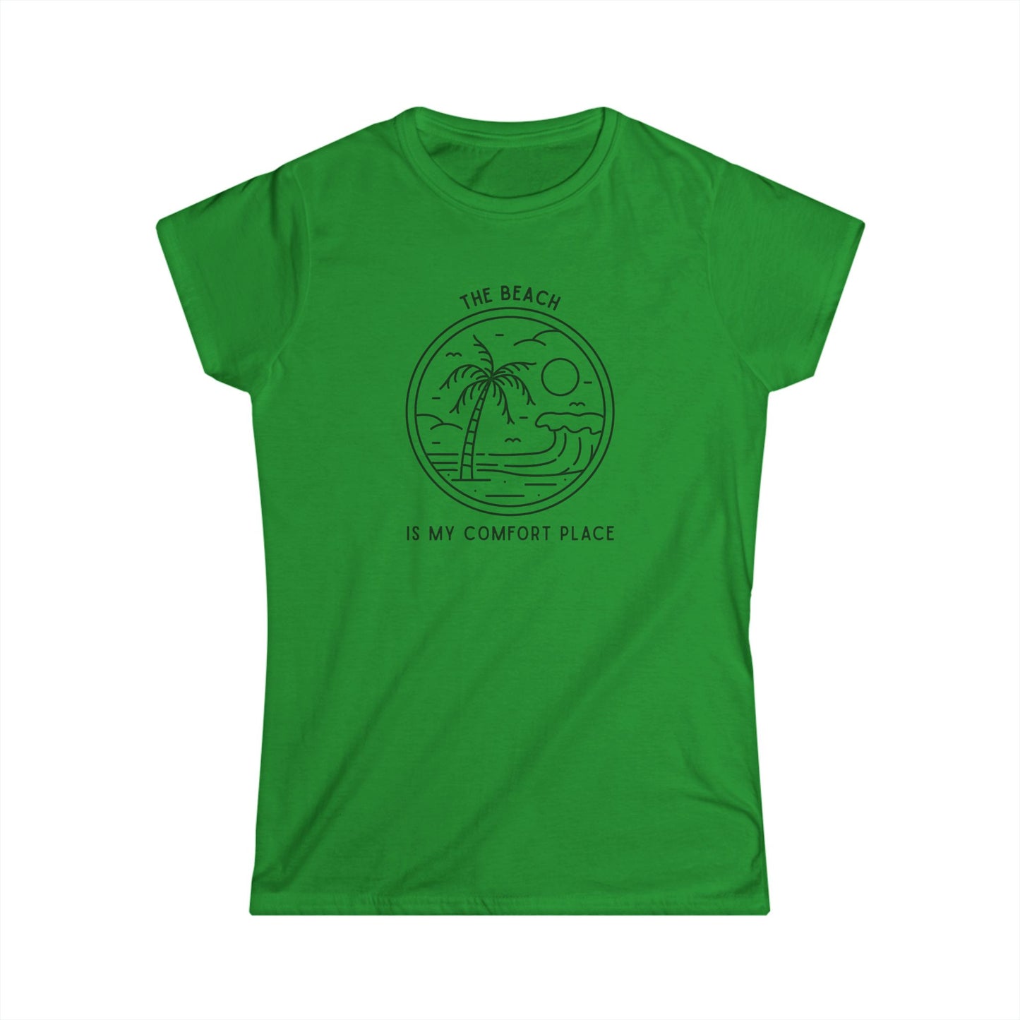 Graphic Tee - The Beach is My Comfort Place Women's T-Shirt