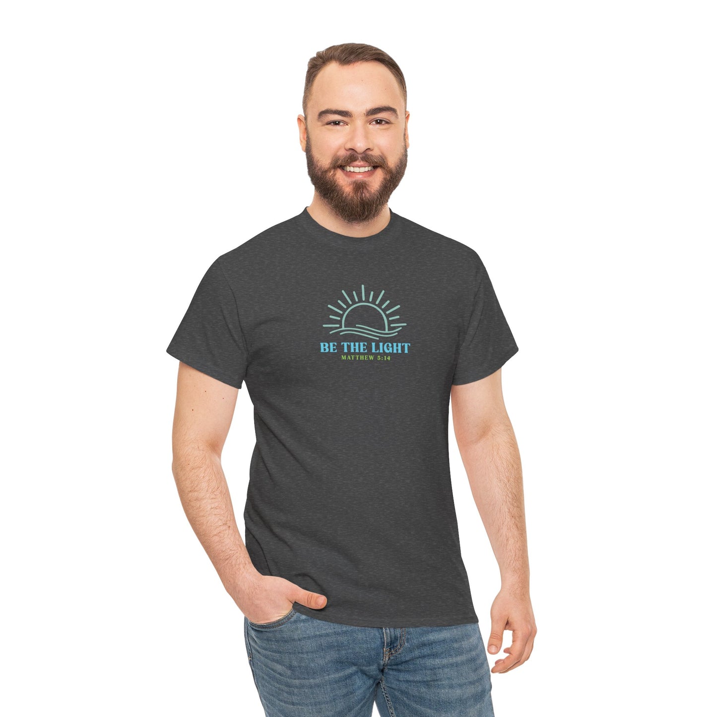 Christian Graphic Tee Be The Light