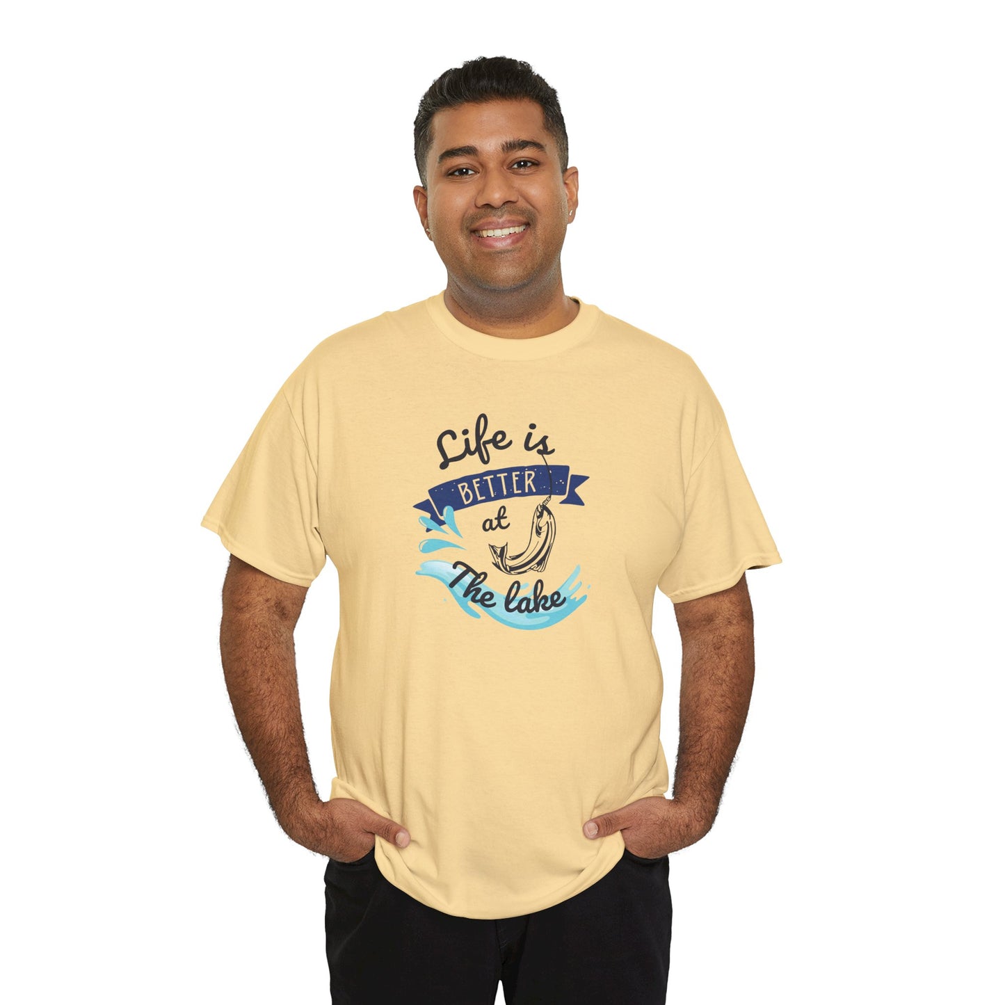Lake Fishing Unisex Tee