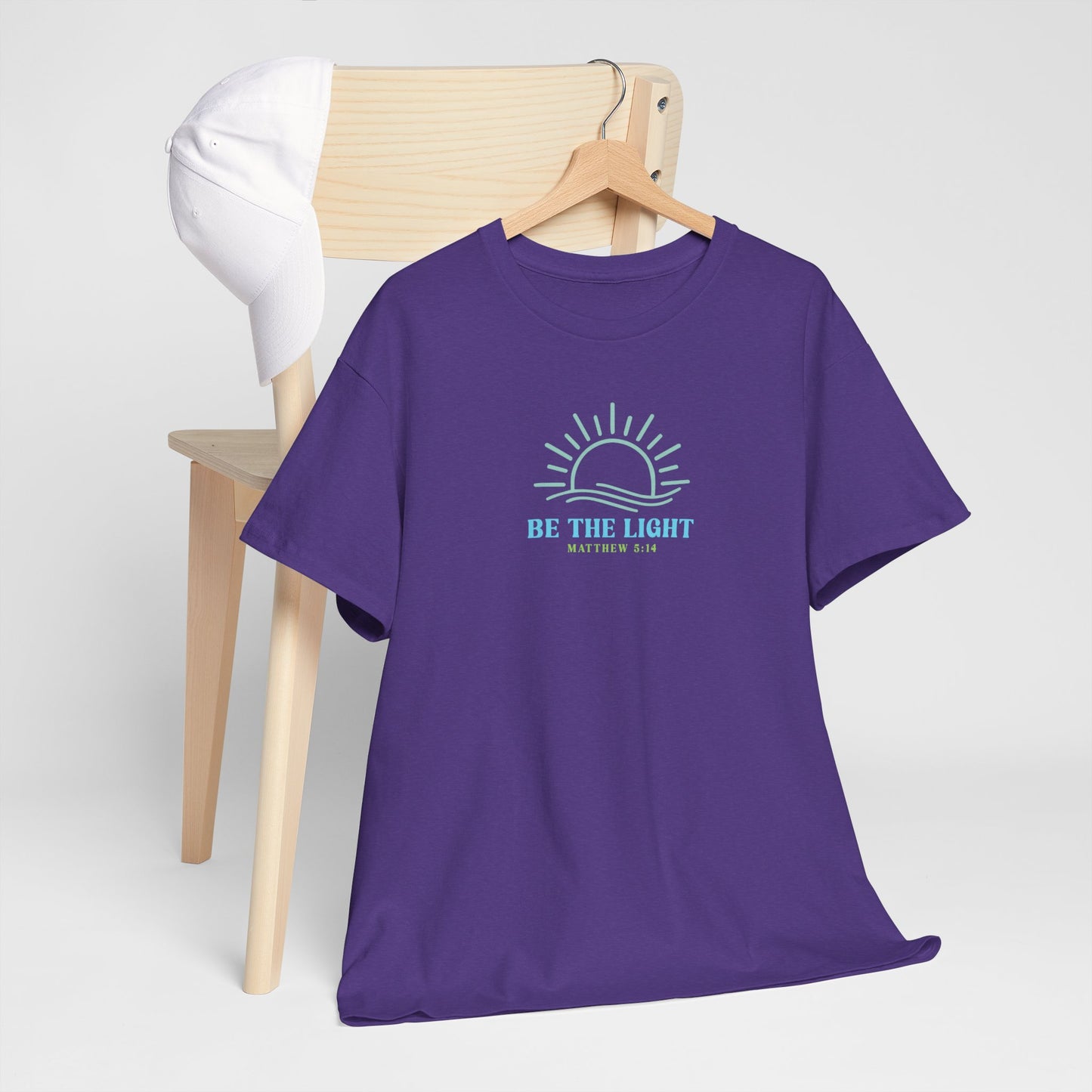 Christian Graphic Tee Be The Light
