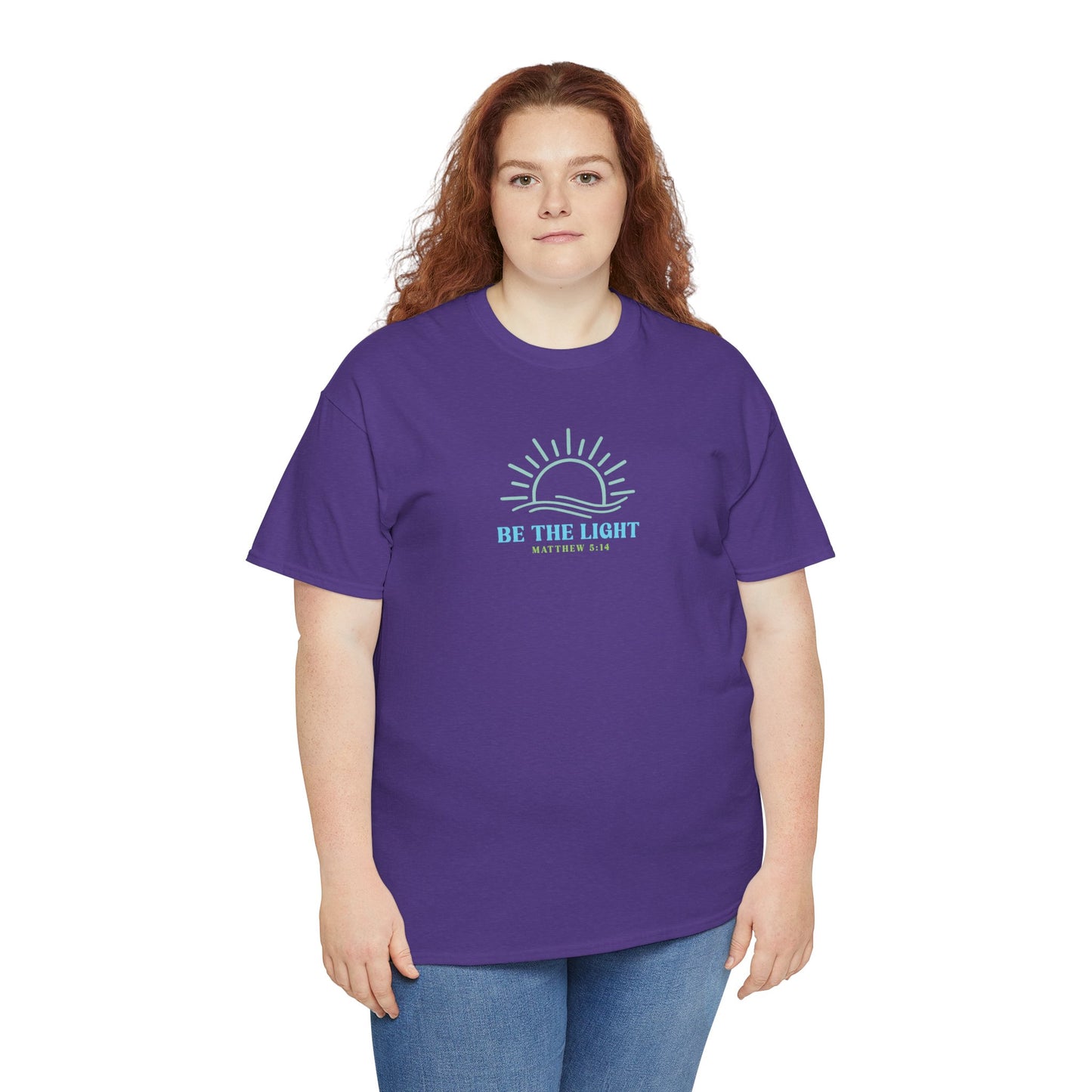 Christian Graphic Tee Be The Light