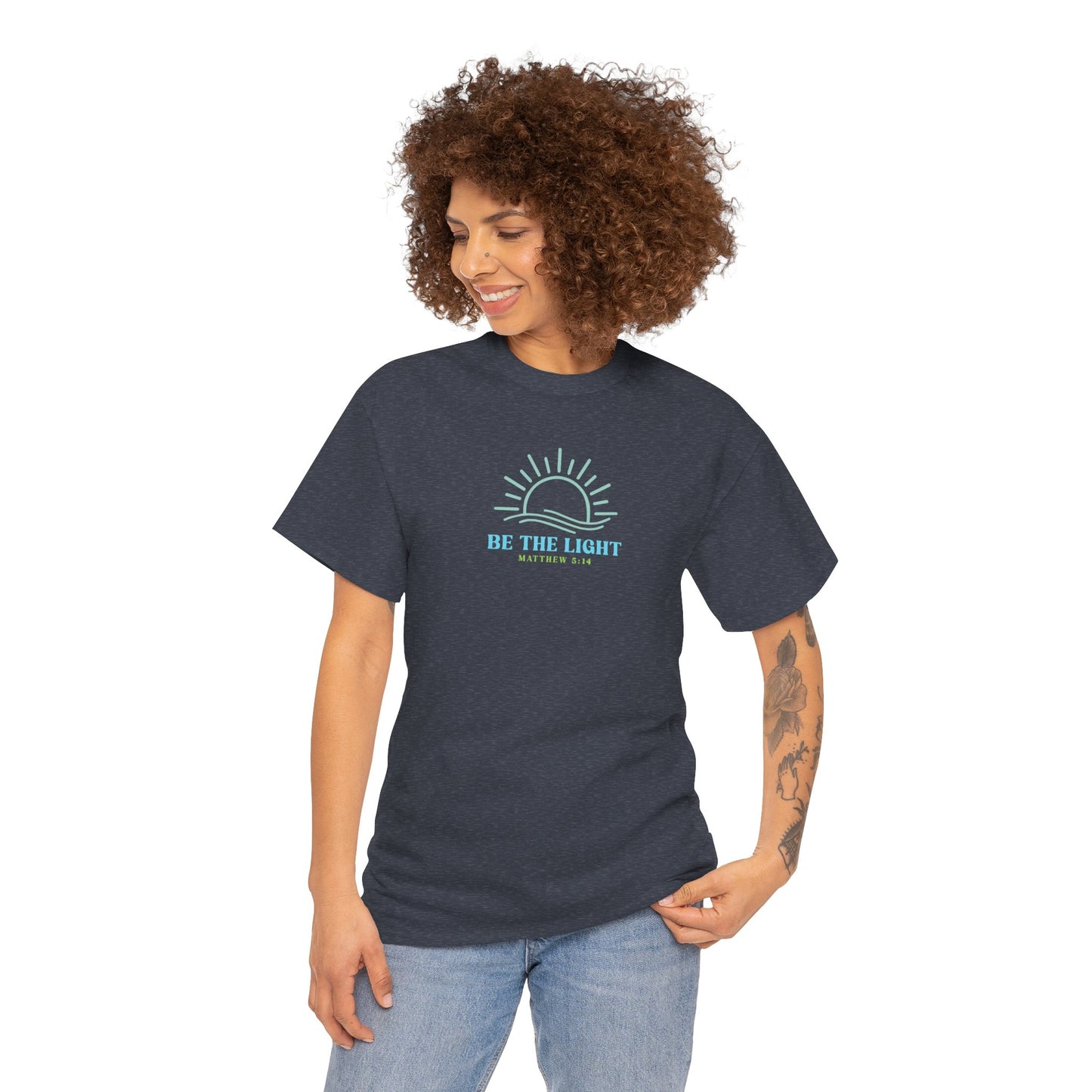 Christian Graphic Tee Be The Light