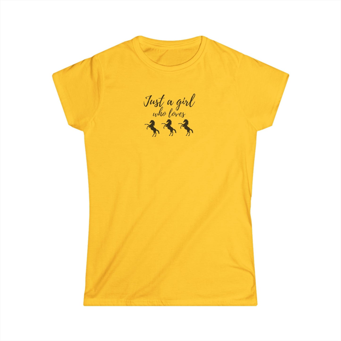 Graphic Horse Lover Women's Tee