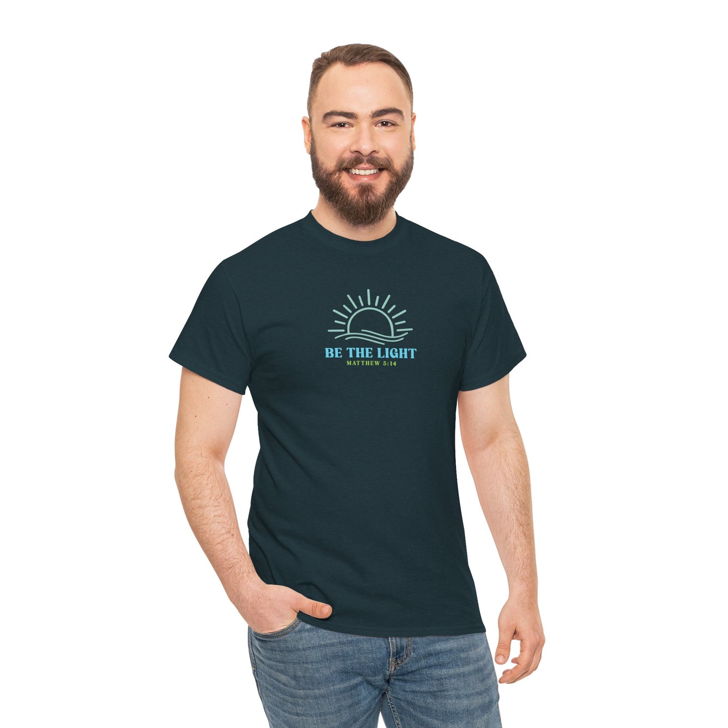 Christian Graphic Tee Be The Light