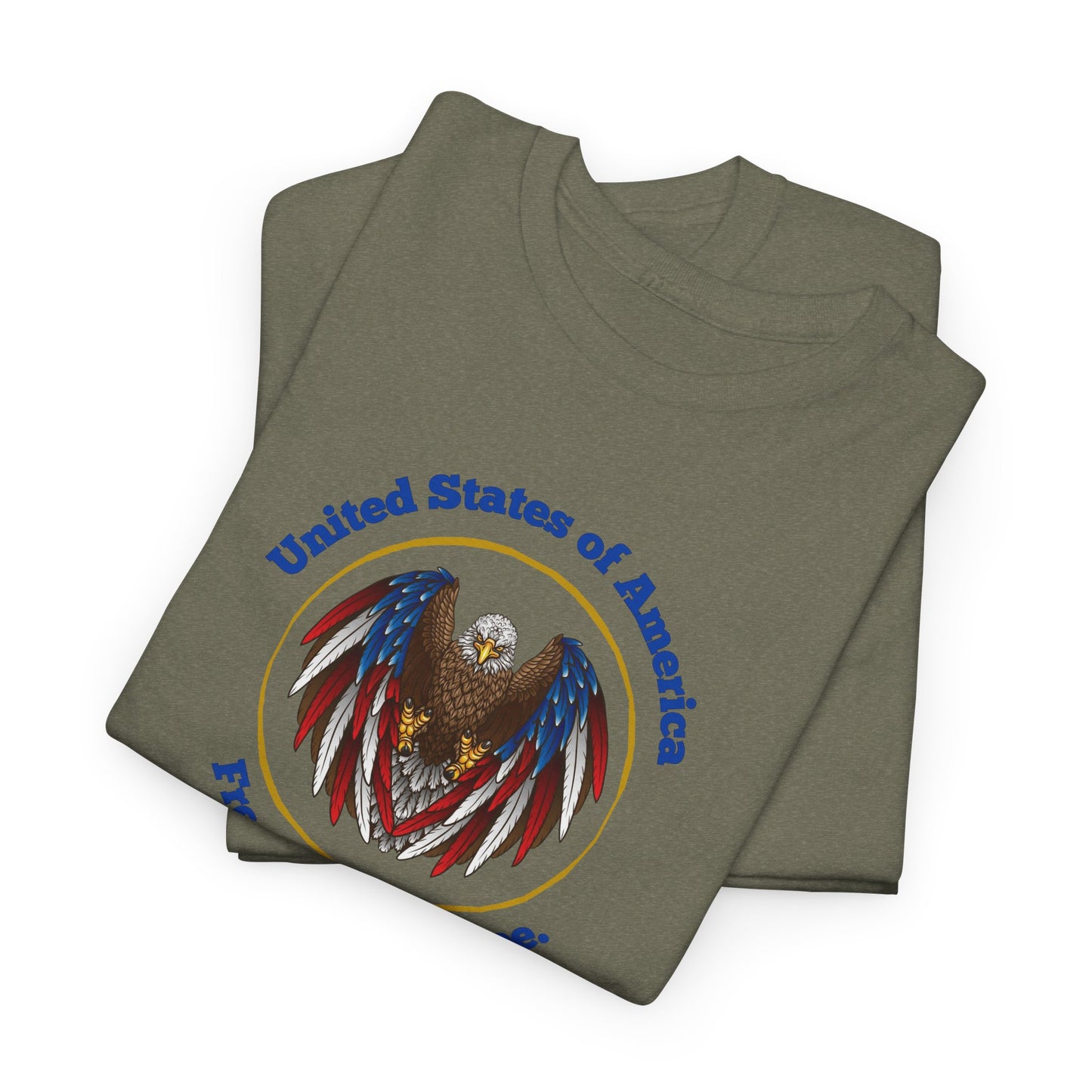 Patriotic Eagle Tee - USA Freedom