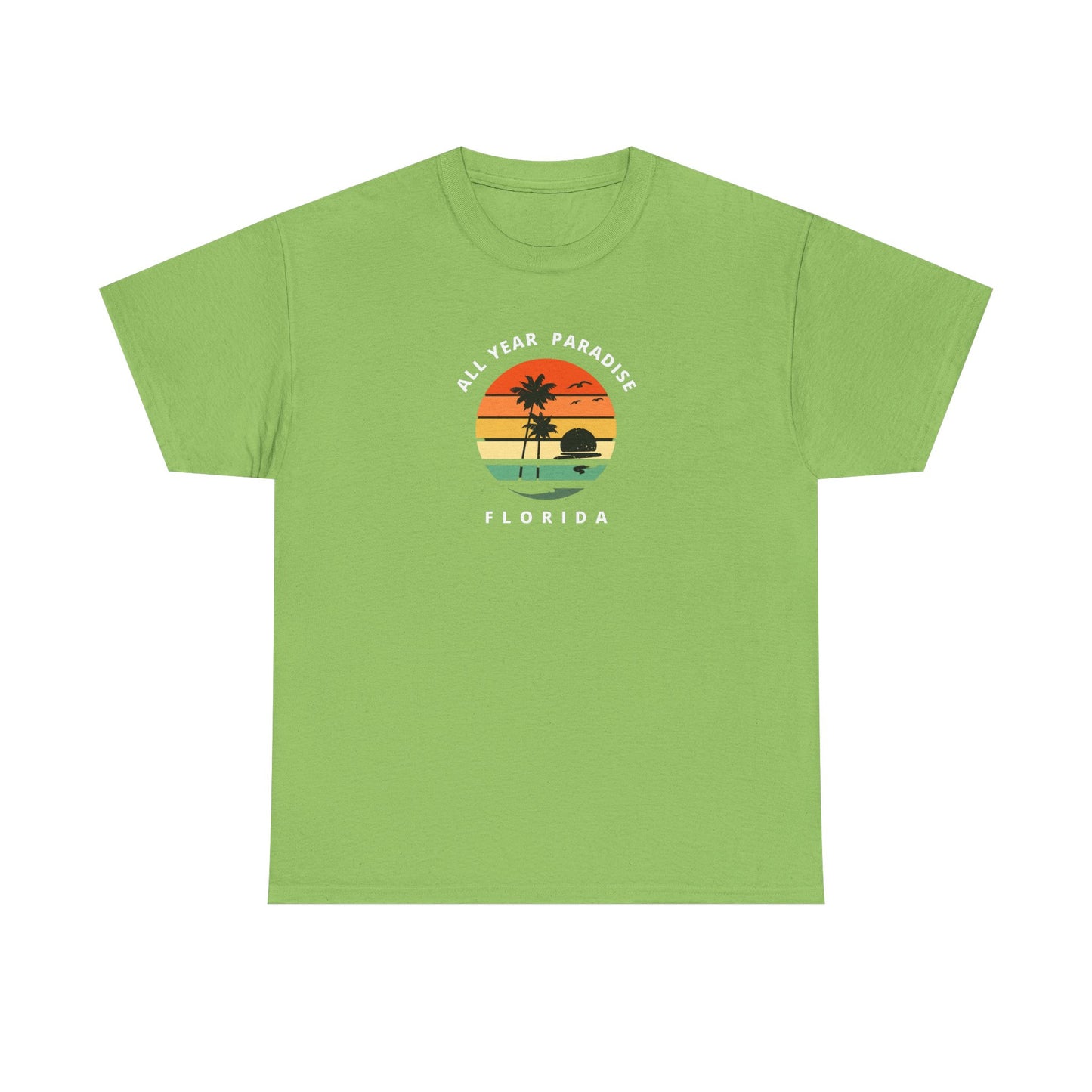Vintage Sunset Graphic Tee, Casual T-Shirt, Summer Vibes Shirt, Beachwear, Gift for Him/Her, Cozy Everyday Wear