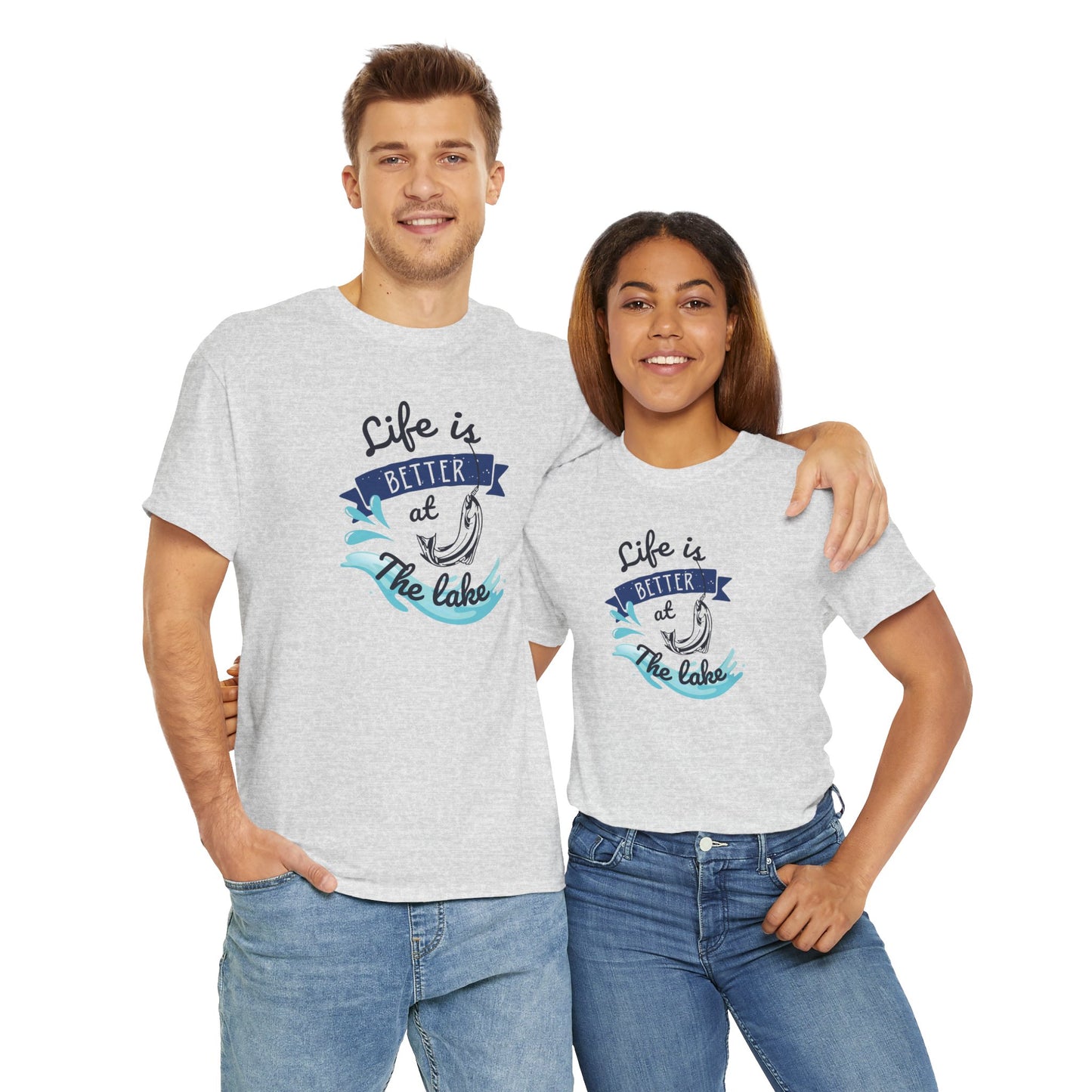 Lake Fishing Unisex Tee