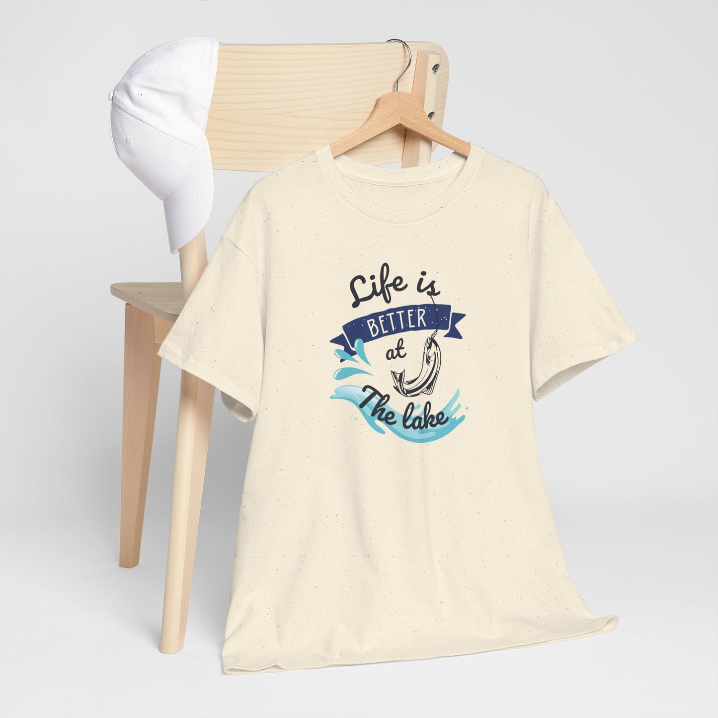 Lake Fishing Unisex Tee