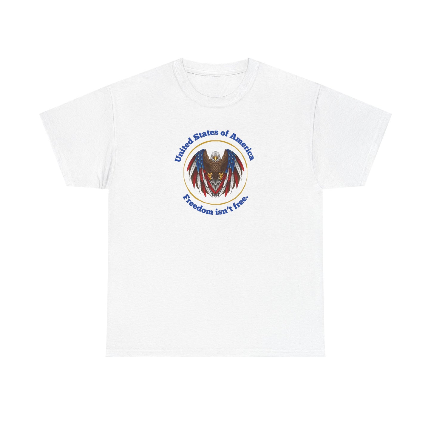 Patriotic Eagle Tee - USA Freedom