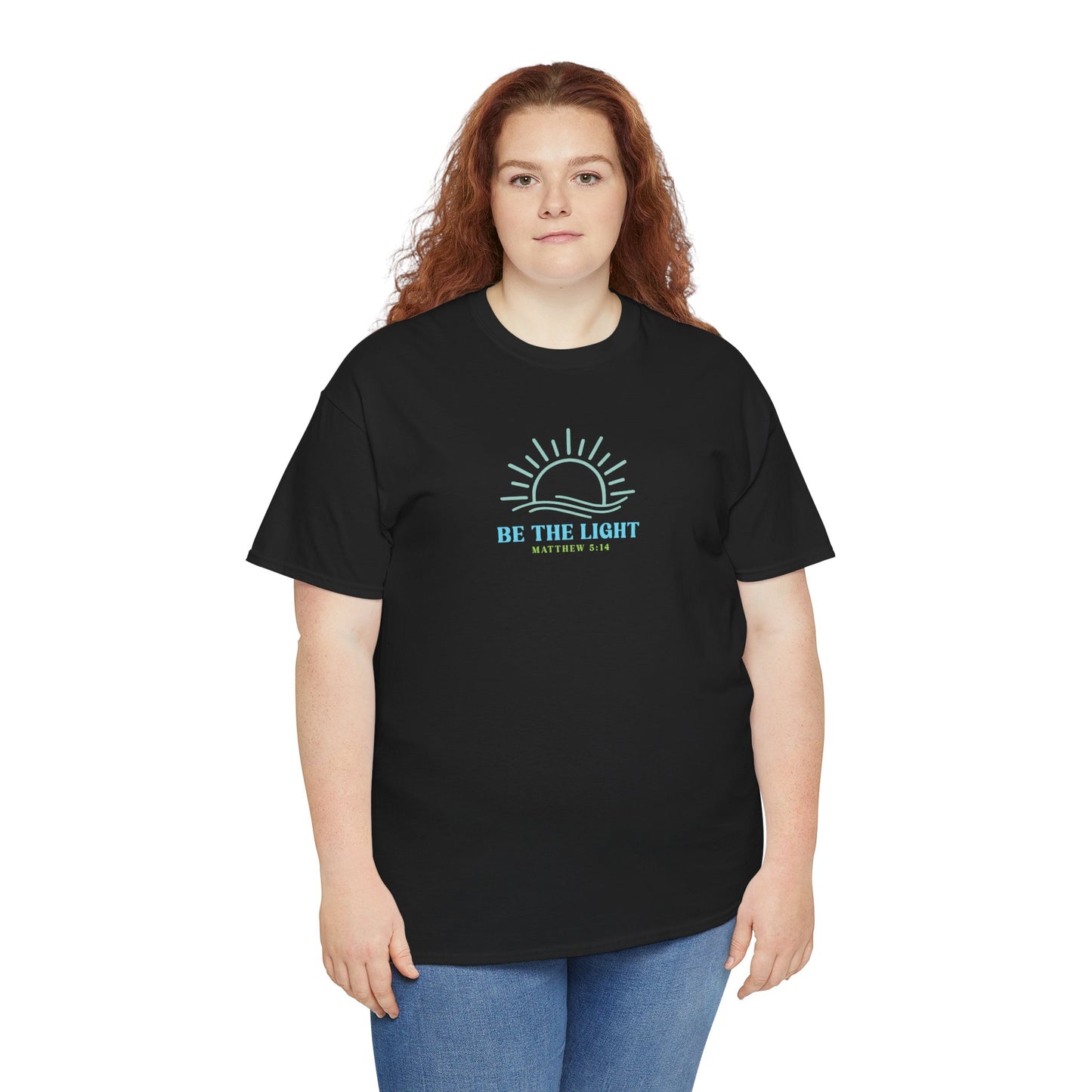 Christian Graphic Tee Be The Light