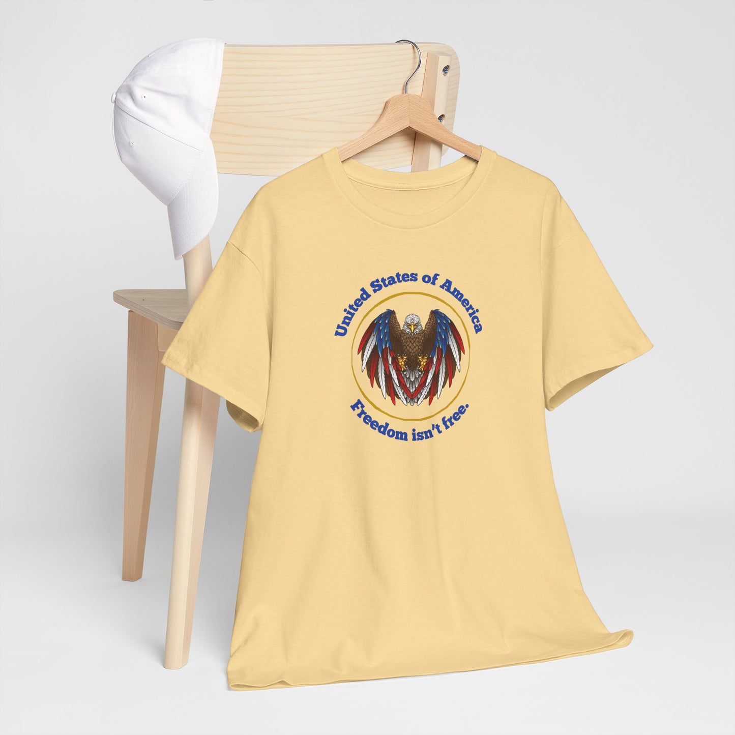 Patriotic Eagle Tee - USA Freedom