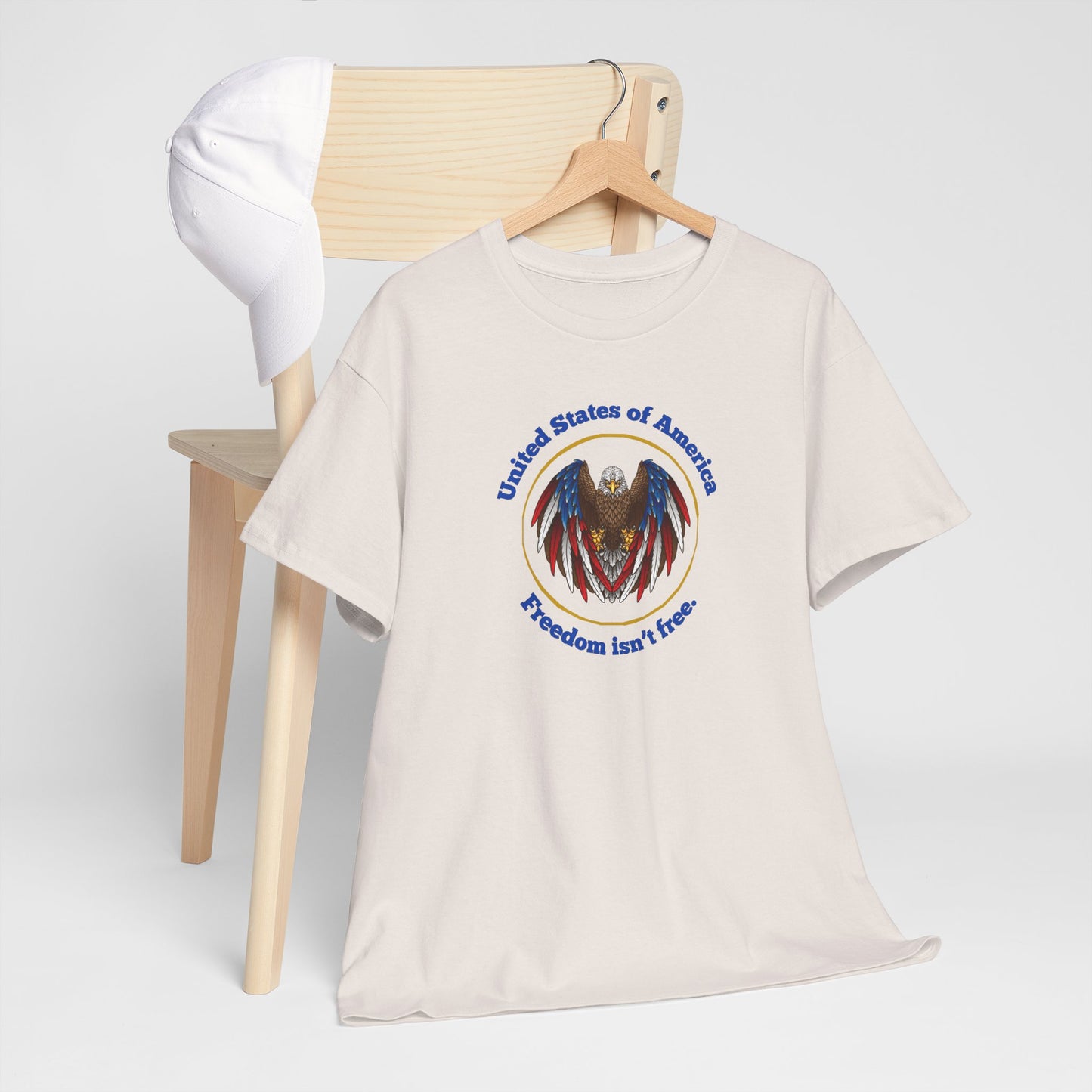 Patriotic Eagle Tee - USA Freedom