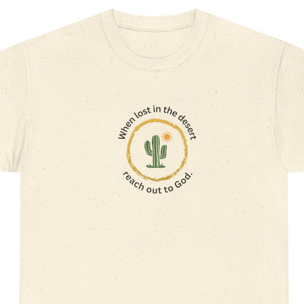 Christian Cactus Tee God T Shirt Graphic Unisex