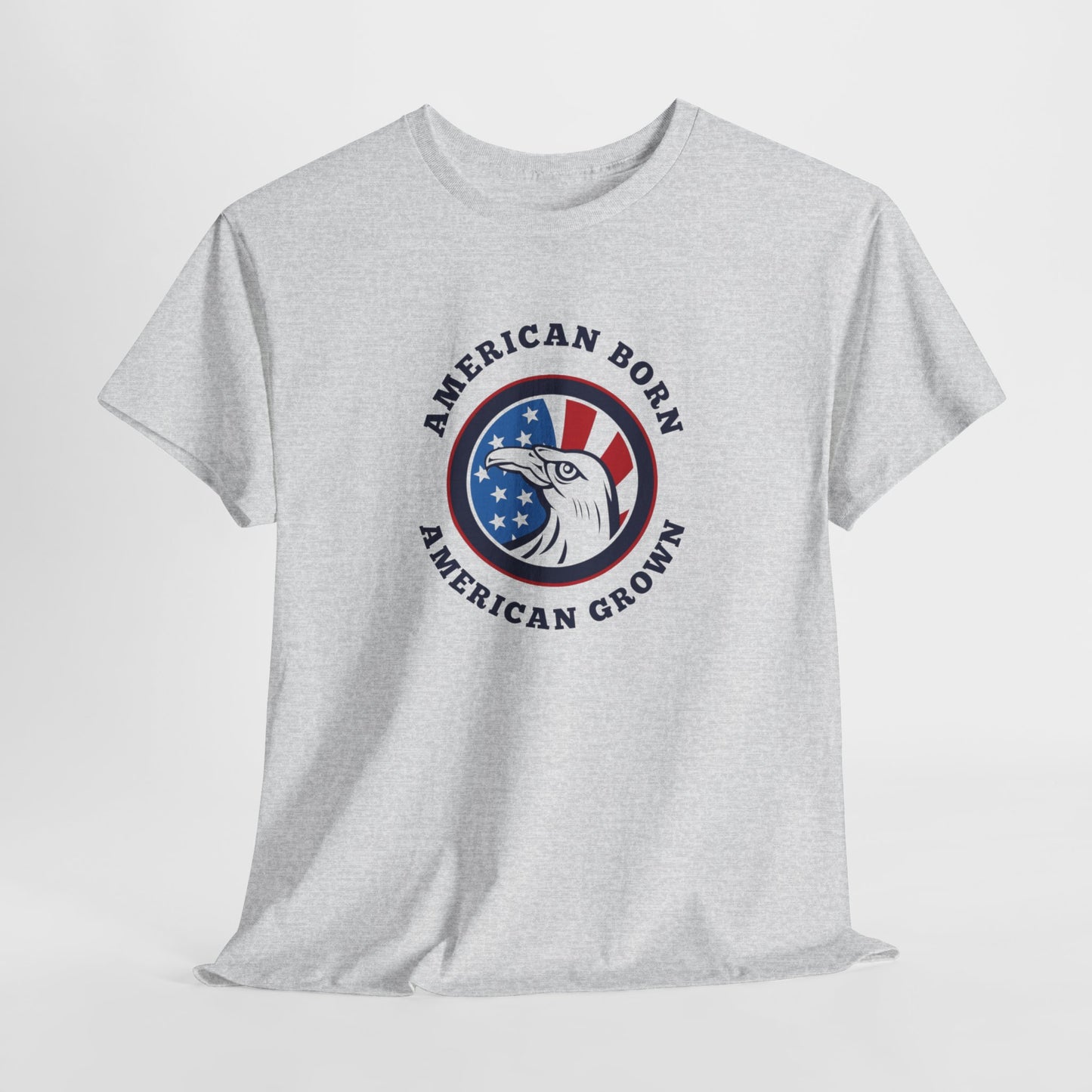 American Born Unisex Heavy Cotton Tee | Patriotic T-Shirt | Gift for Veterans | 4th of July Shirt | Casual Style Tee | Red, White, [...]