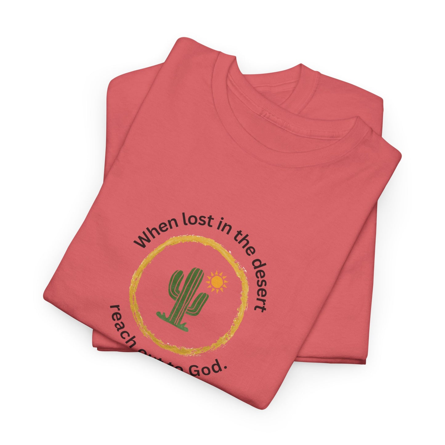 Christian Cactus Tee God T Shirt Graphic Unisex