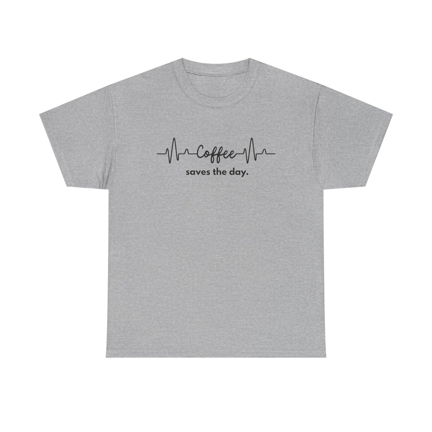 Coffee Lover Unisex Heavy Cotton Tee, Funny Graphic Shirt, Gift for Coffee Enthusiasts, Casual Wear, Sleep Shirt, Birthday Gift