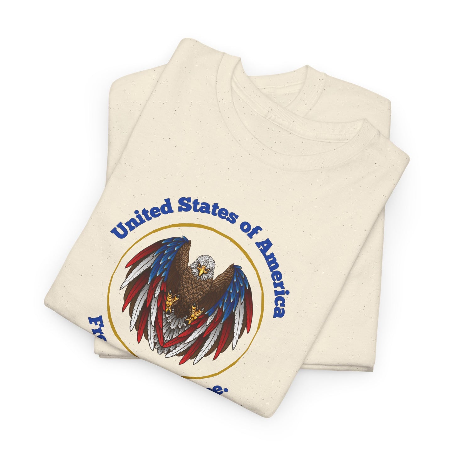 Patriotic Eagle Tee - USA Freedom