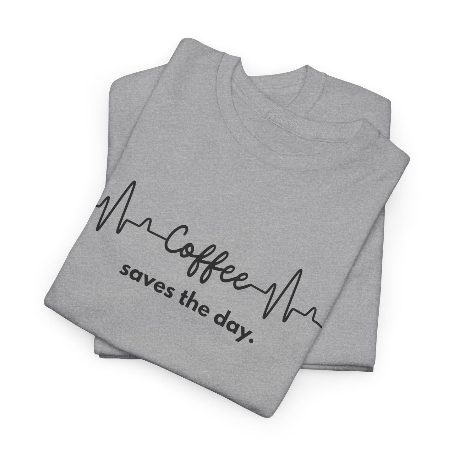 Coffee Lover Unisex Heavy Cotton Tee, Funny Graphic Shirt, Gift for Coffee Enthusiasts, Casual Wear, Sleep Shirt, Birthday Gift