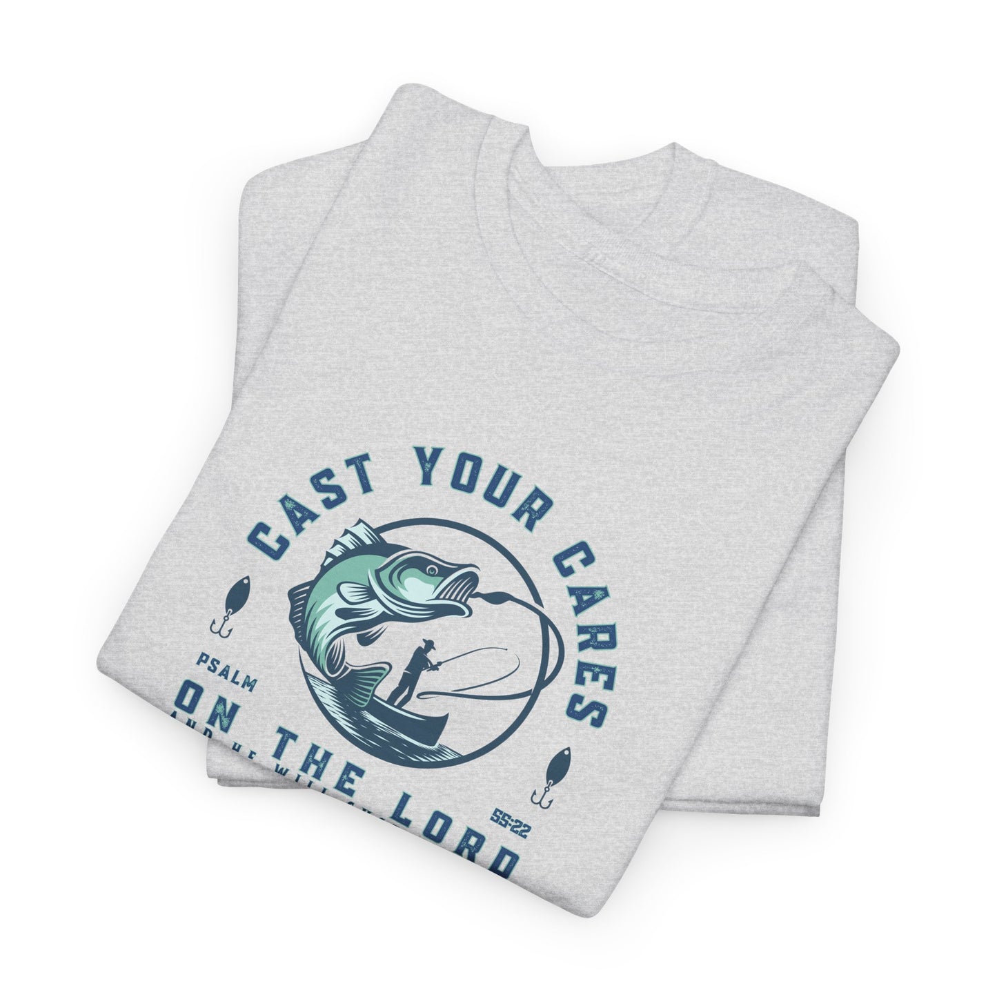 Christian Fishing Tee - Graphic Inspirational