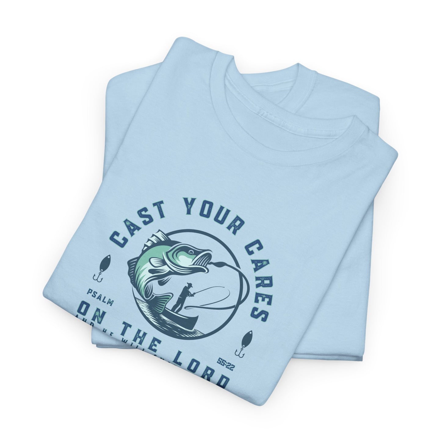 Christian Fishing Tee - Graphic Inspirational