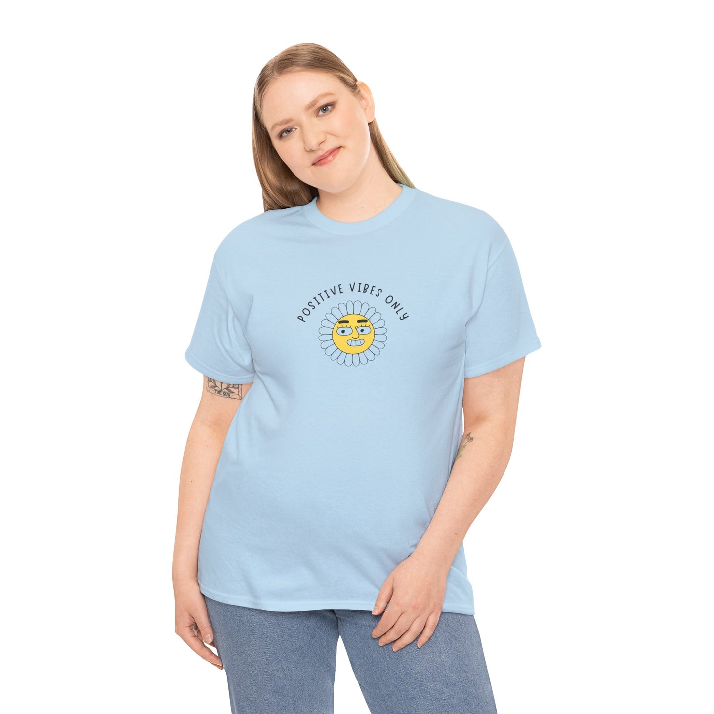 Positive Vibes Unisex Tee Funny Saying Men's Women's