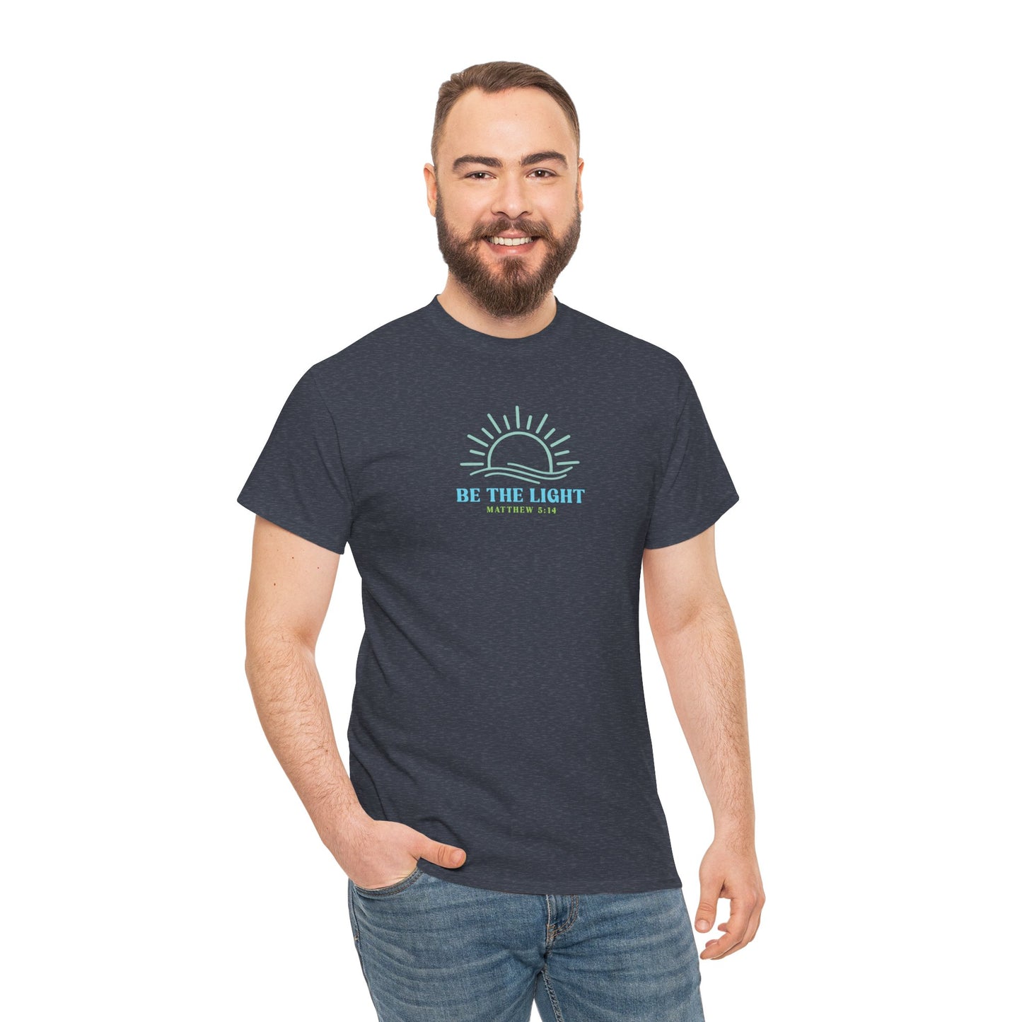 Christian Graphic Tee Be The Light