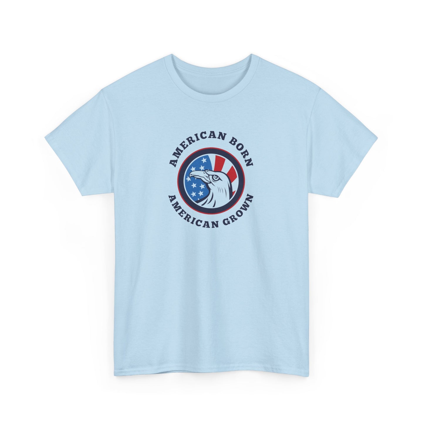 American Born Unisex Heavy Cotton Tee | Patriotic T-Shirt | Gift for Veterans | 4th of July Shirt | Casual Style Tee | Red, White, [...]