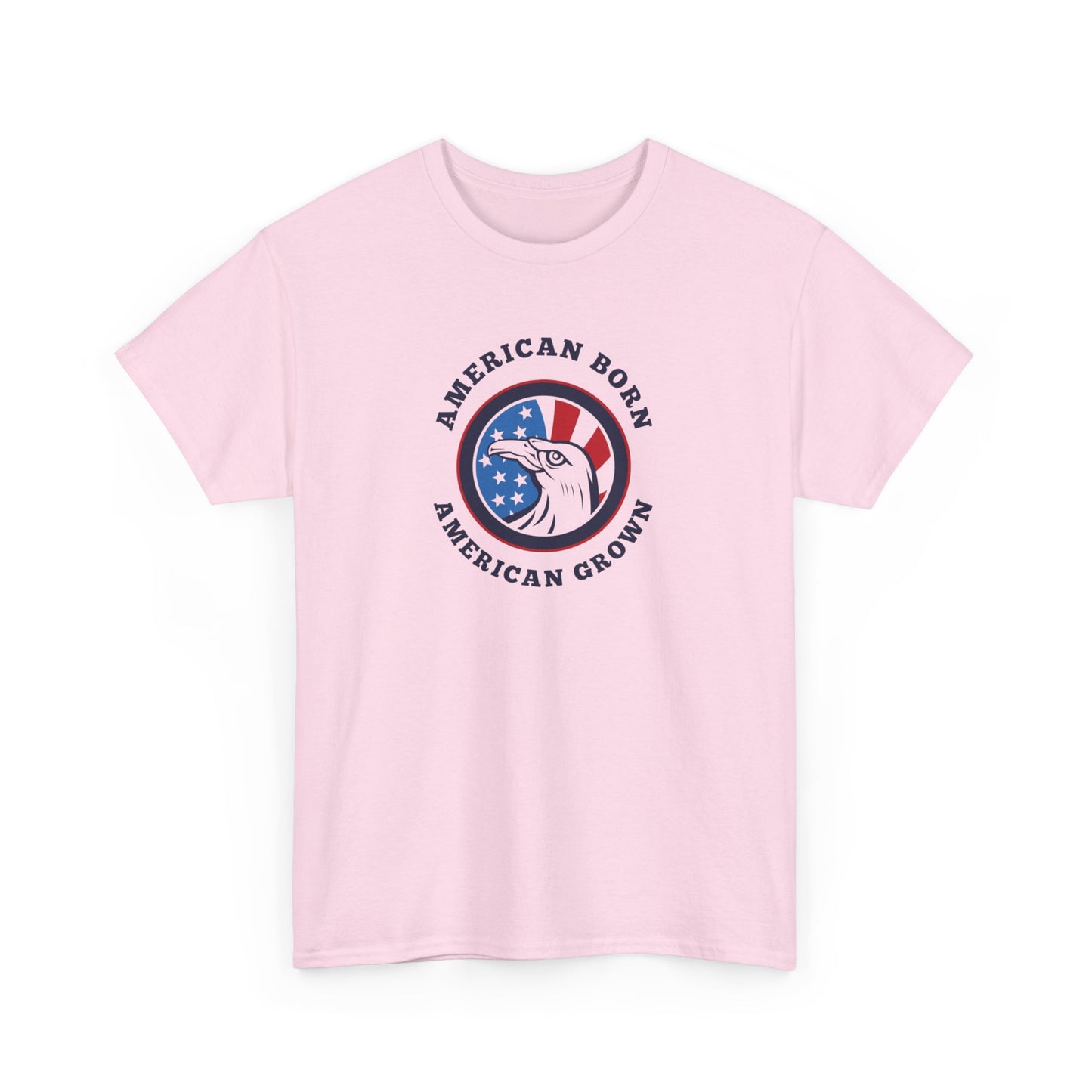 American Born Unisex Heavy Cotton Tee | Patriotic T-Shirt | Gift for Veterans | 4th of July Shirt | Casual Style Tee | Red, White, [...]