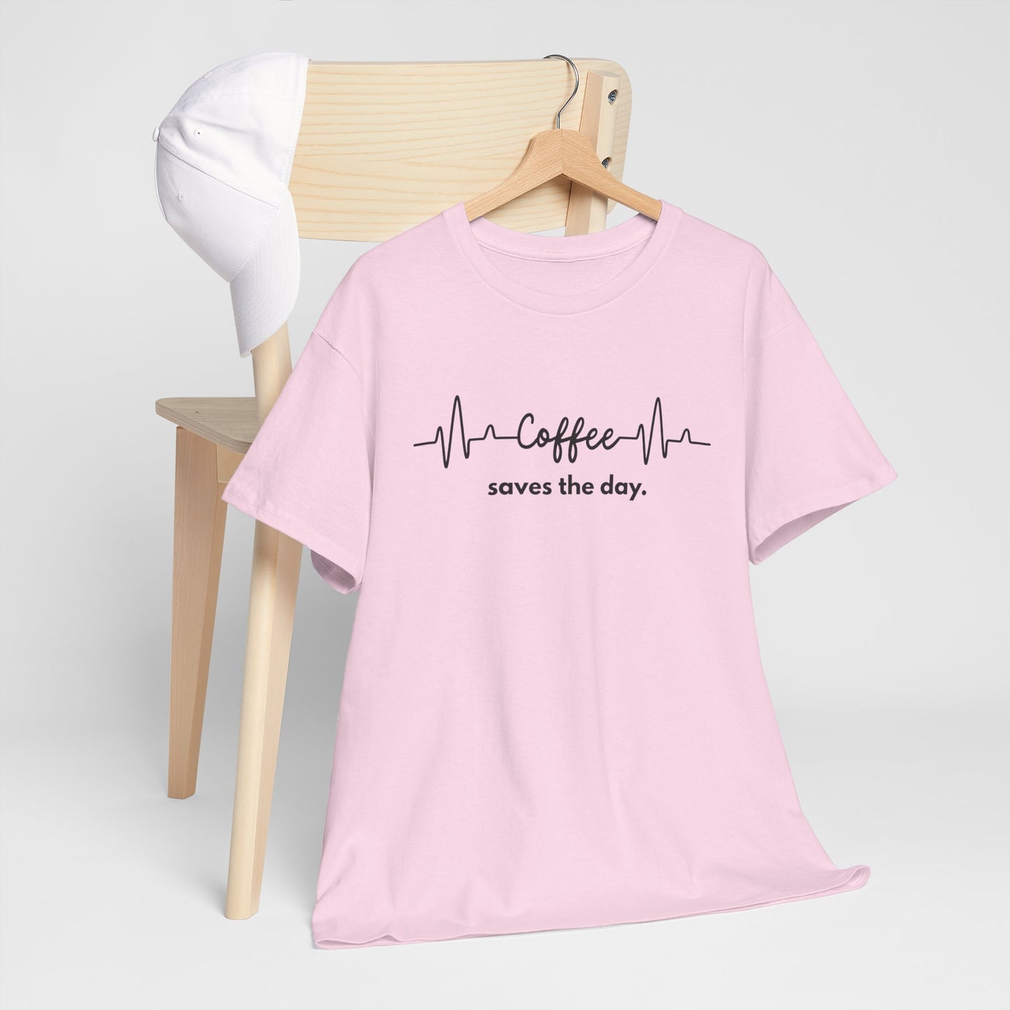 Coffee Lover Unisex Heavy Cotton Tee, Funny Graphic Shirt, Gift for Coffee Enthusiasts, Casual Wear, Sleep Shirt, Birthday Gift